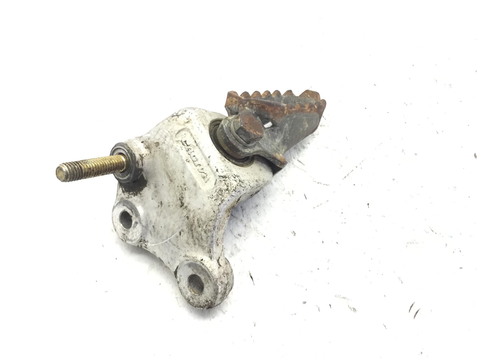 Cagiva t4 e 500 pedana anteriore poggiapiede sinistra e supporto 1987 1990