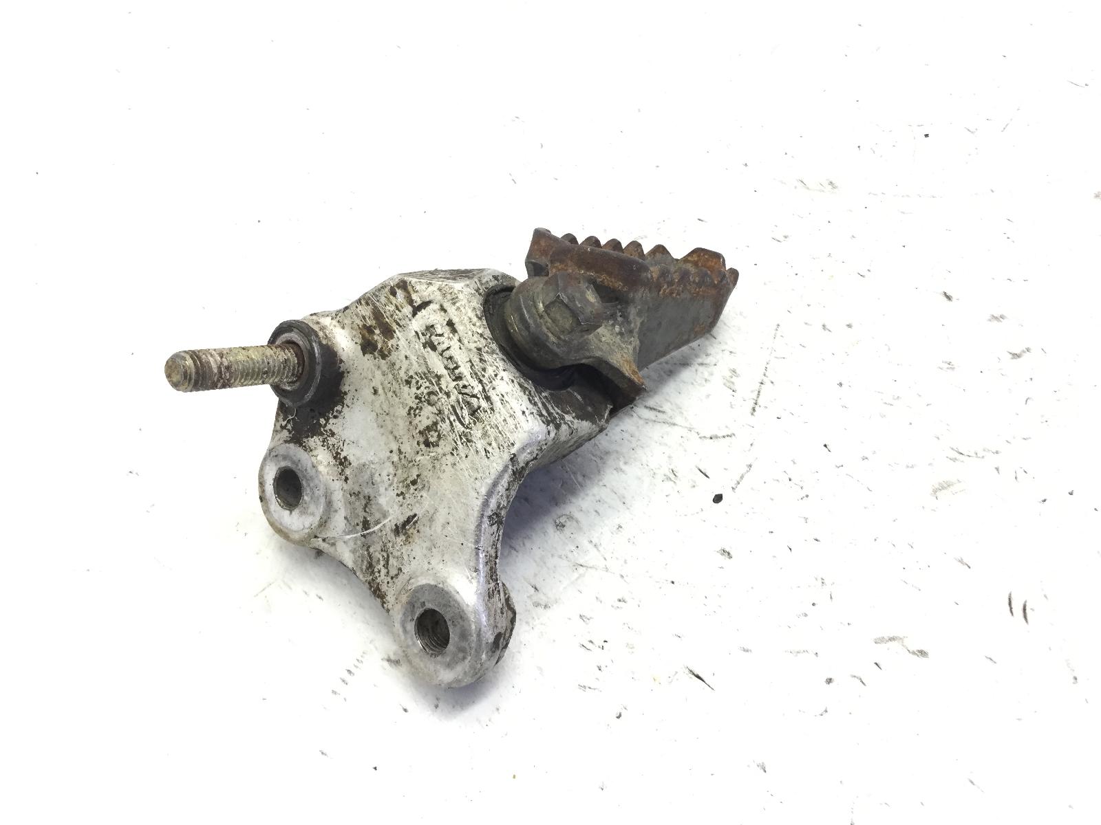 Cagiva t4 e 500 pedana anteriore sinistra poggiapiede e supporto 1987 1990