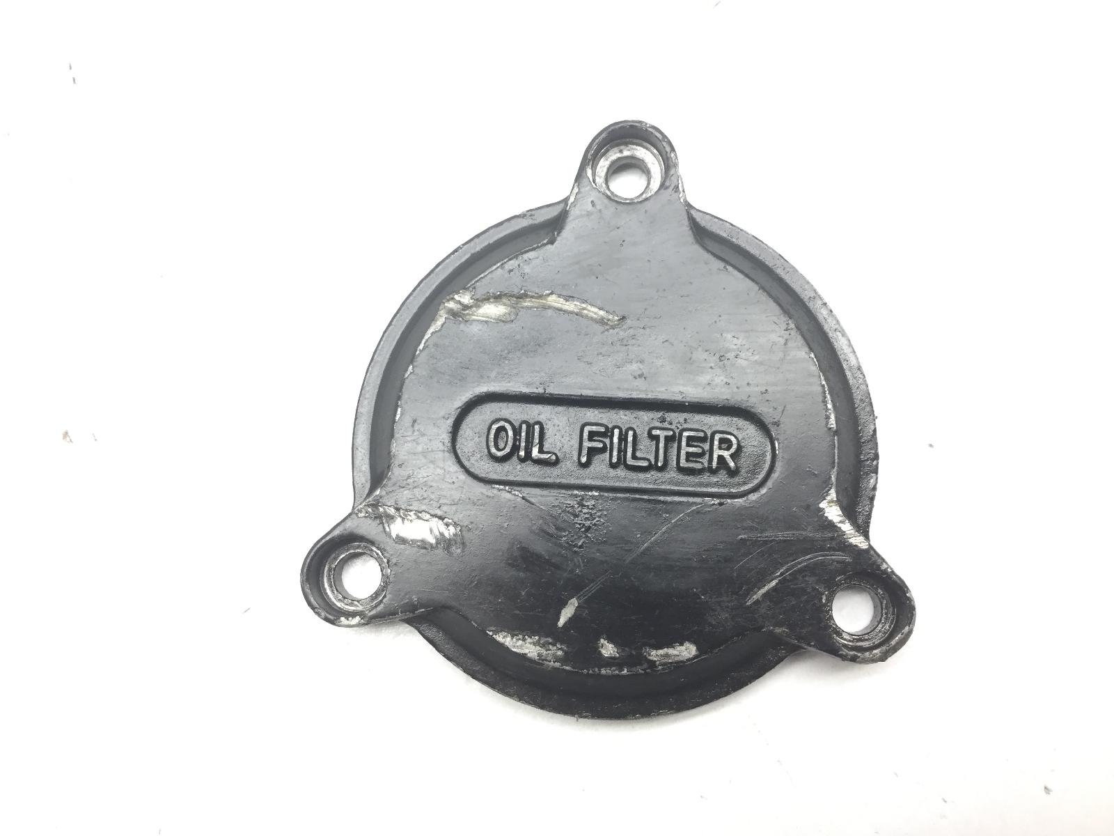 Cagiva t4 e 500 carter coperchio tappo filtro olio con graffi 1987 1990