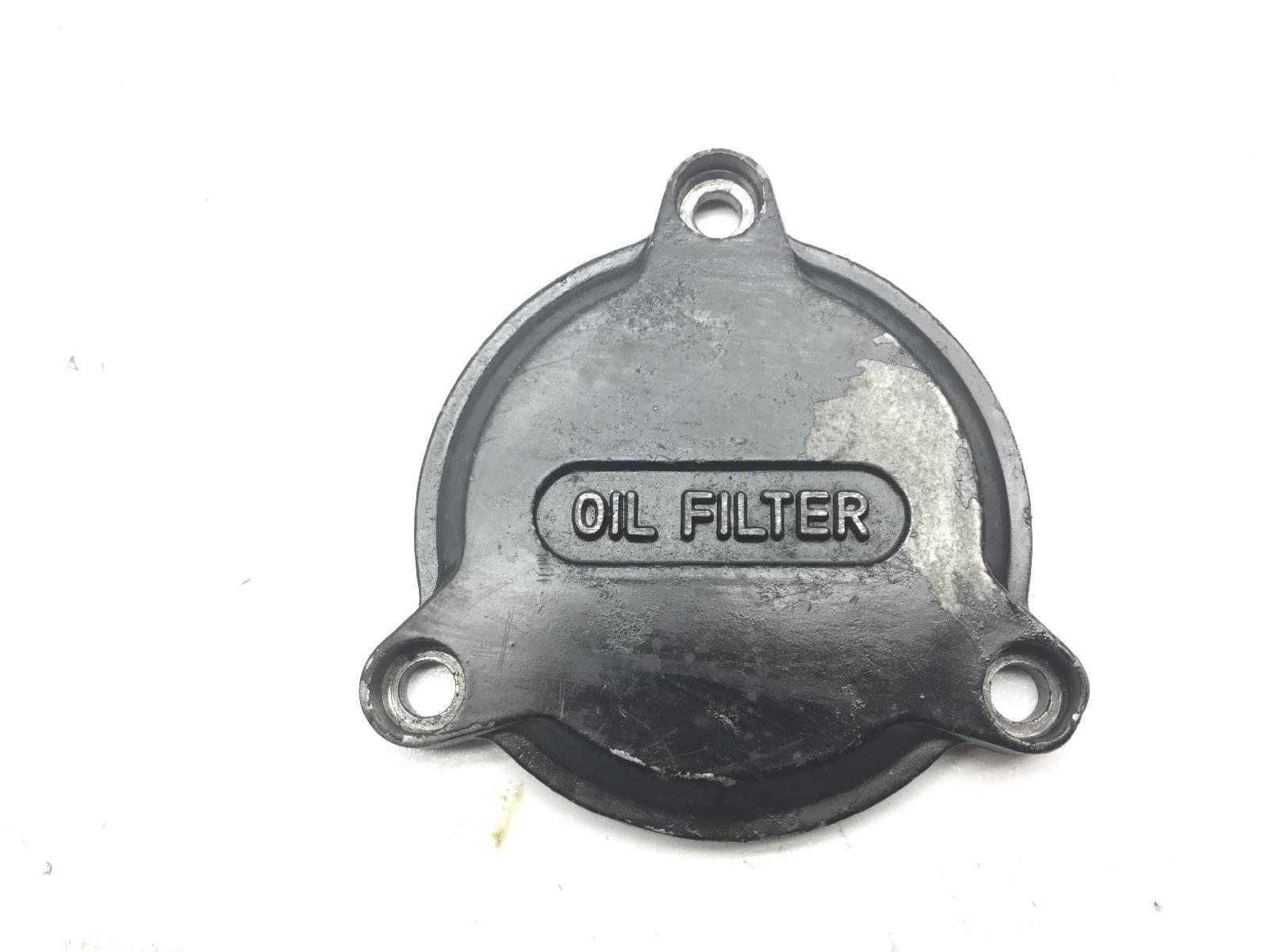 Cagiva t4 e 500 carter coperchio tappo filtro olio con difetti vernice 1987 1990