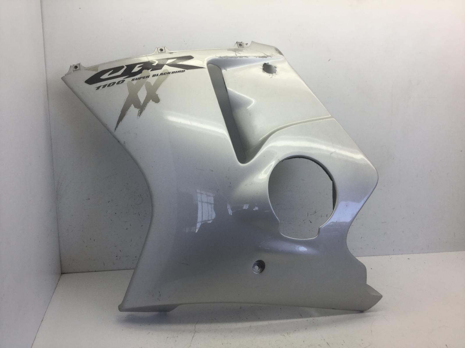 Honda cbr xx 1100 carena fiancata anteriore sinistra - rottura e crepa 2001 2006 jh2sc35ax3m