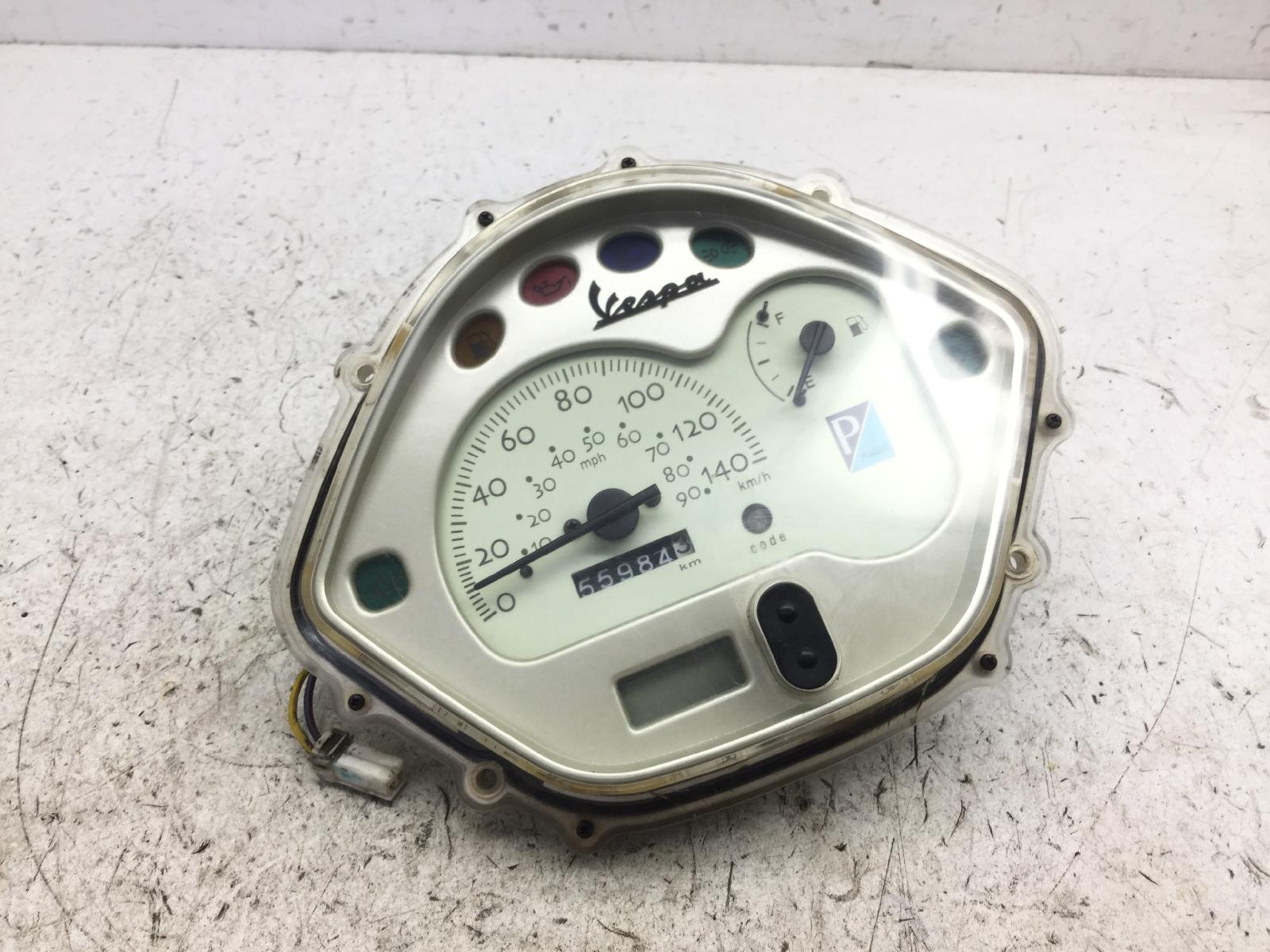 Piaggio vespa lx euro 3 150 strumentazione contachilometri tachimetro 2006 2008 m44400