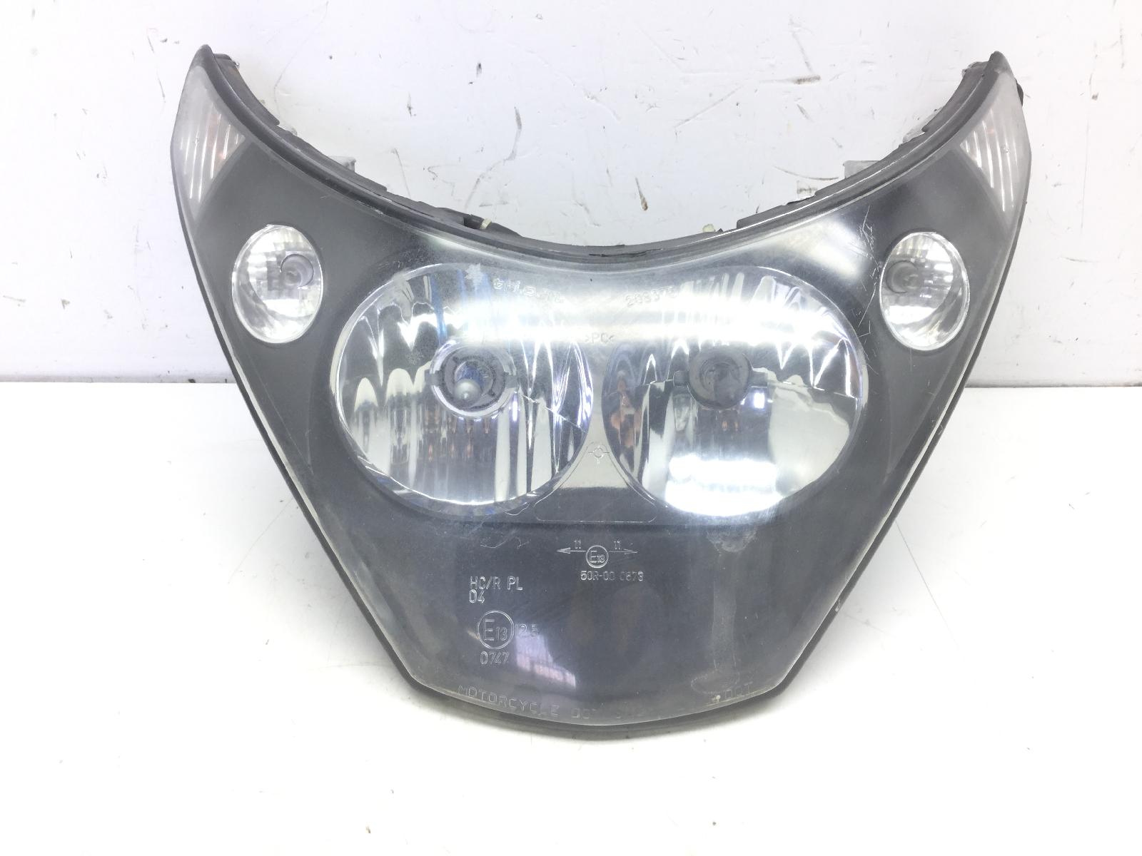 Piaggio beverly 125 faro fanale anteriore frecce lampeggiatori e graffi 2005 2007 m28400