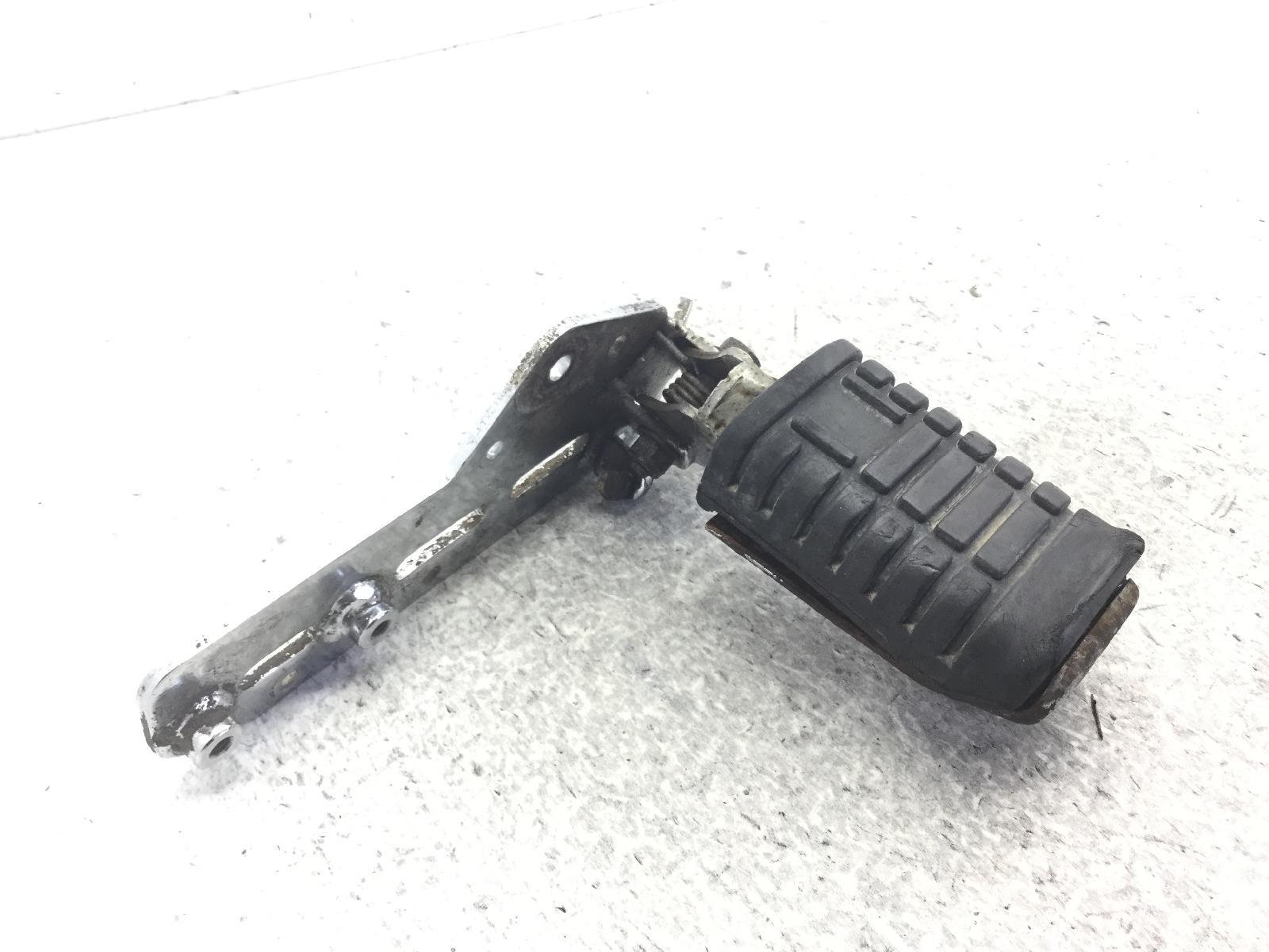Moto morini excalibur 350 pedana anteriore destra e supporto - crepe 1986 1993 350csa