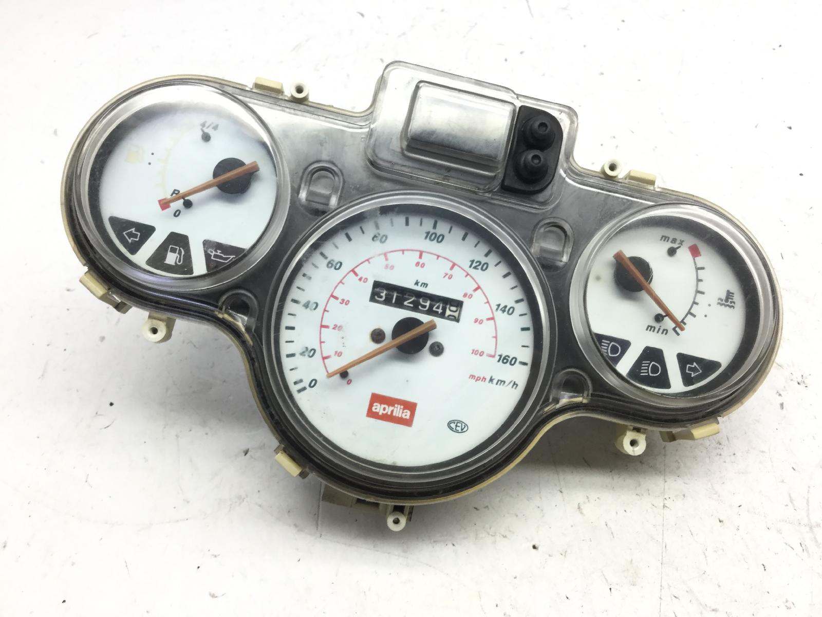 Aprilia scarabeo rotax 125 strumentazione contachilometri tachimetro 1999 2002 pca00
