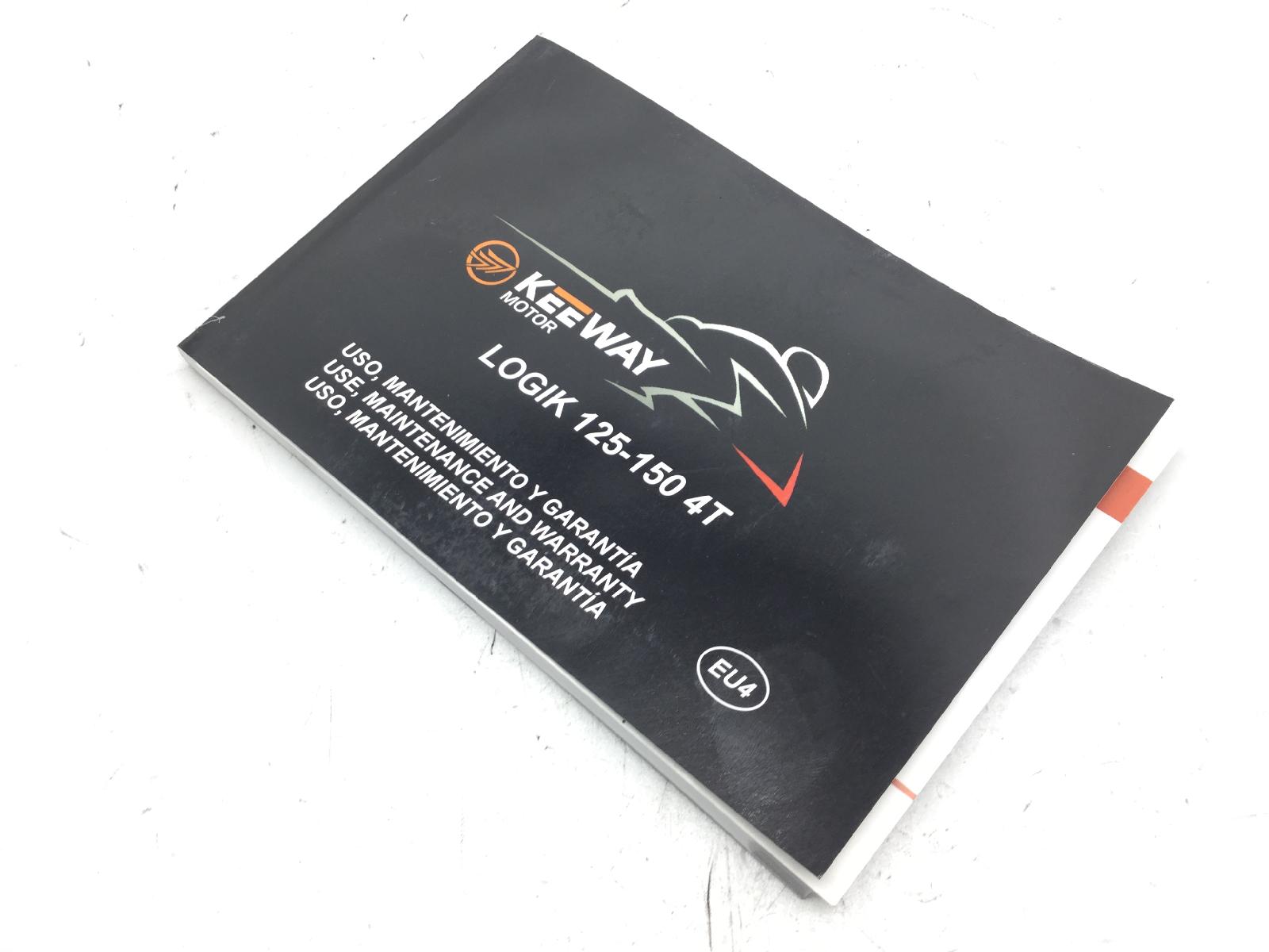 Keeway logik i 125 libretto manuale uso e manutenzione 2019 2019 lbbt43005kb