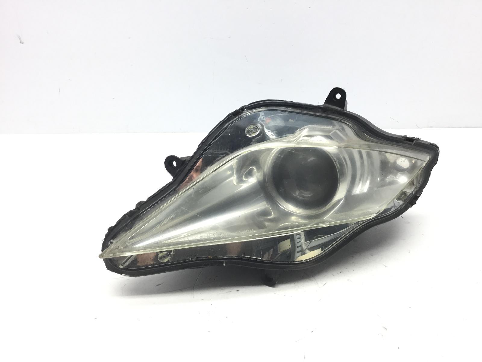 Peugeot geopolis 400 faro fanale anteriore sinistro vetro ingiallito 2009 2009