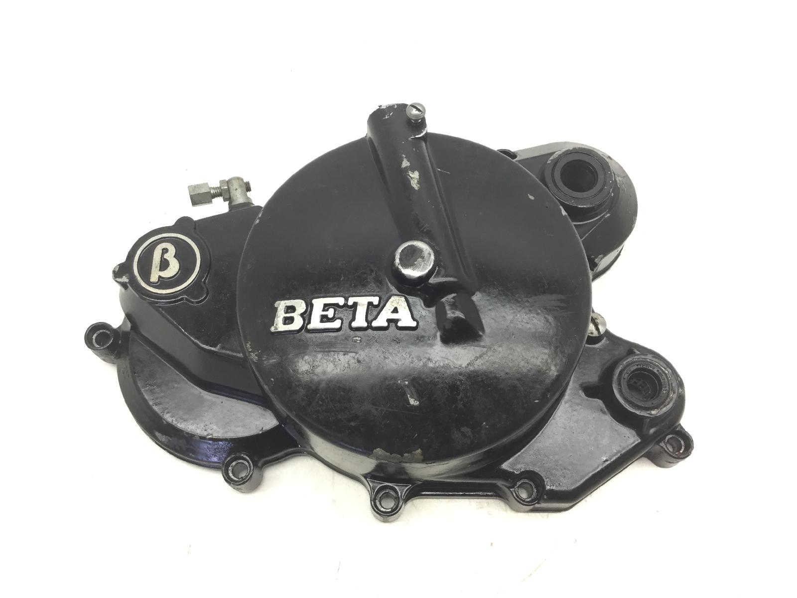 Beta trial 125 carter coperchio frizione trasmissione con graffi 1985 1985 080671