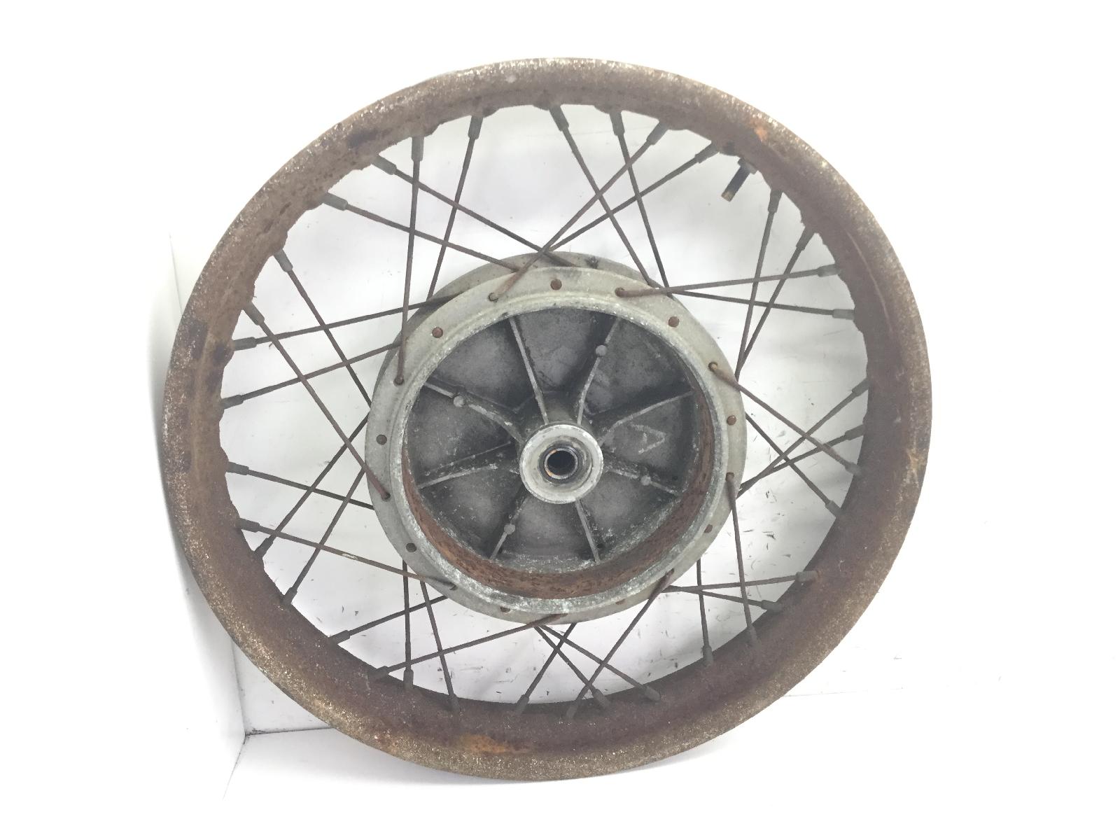 Moto guzzi nuovo falcone 500 cerchio ruota anteriore 18 x 2.15 da centrare 1972 1972 cf13016