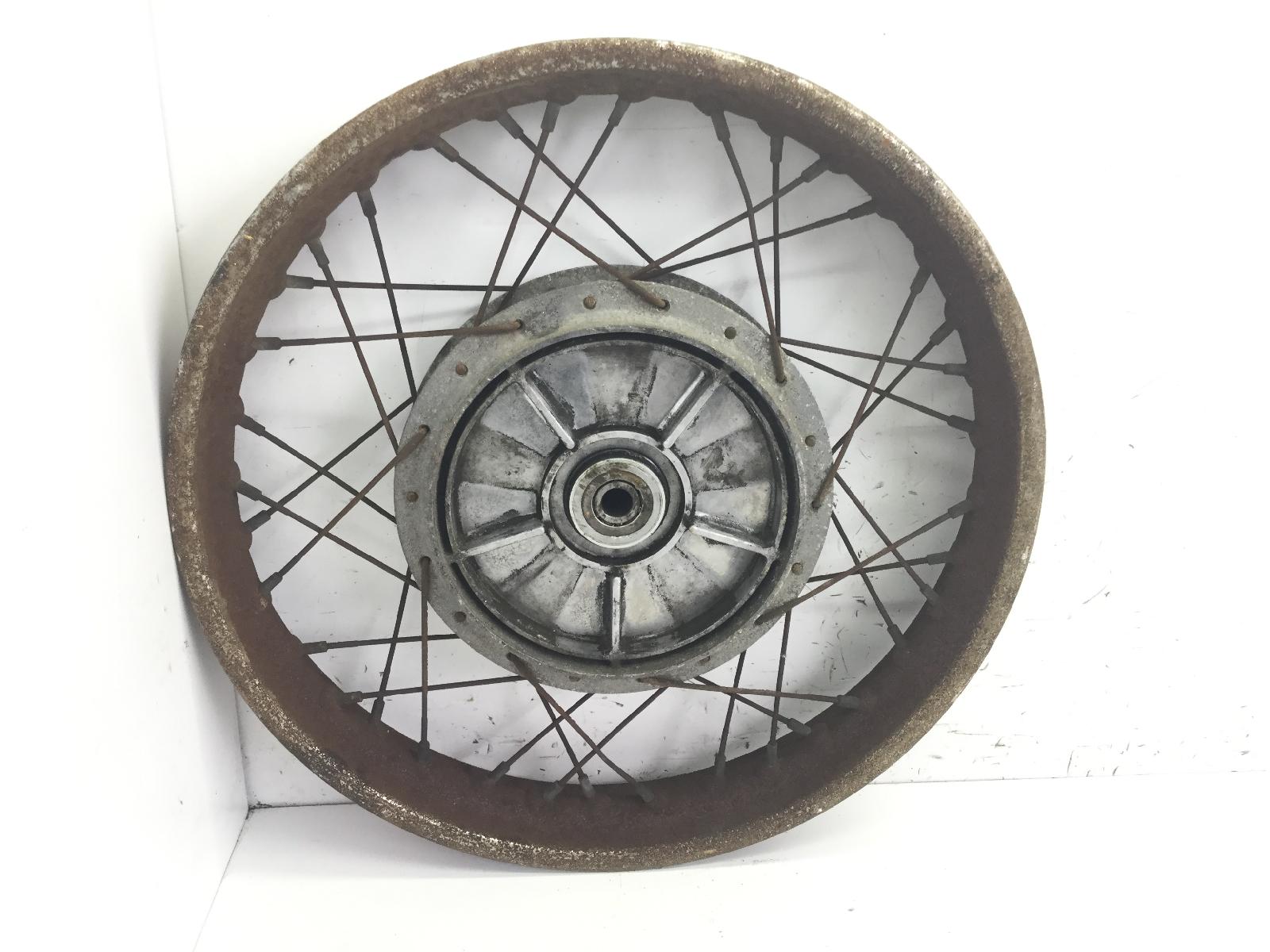 Moto guzzi nuovo falcone 500 cerchio ruota posteriore 18 x 2.15 da centrare 1972 1972 cf13016