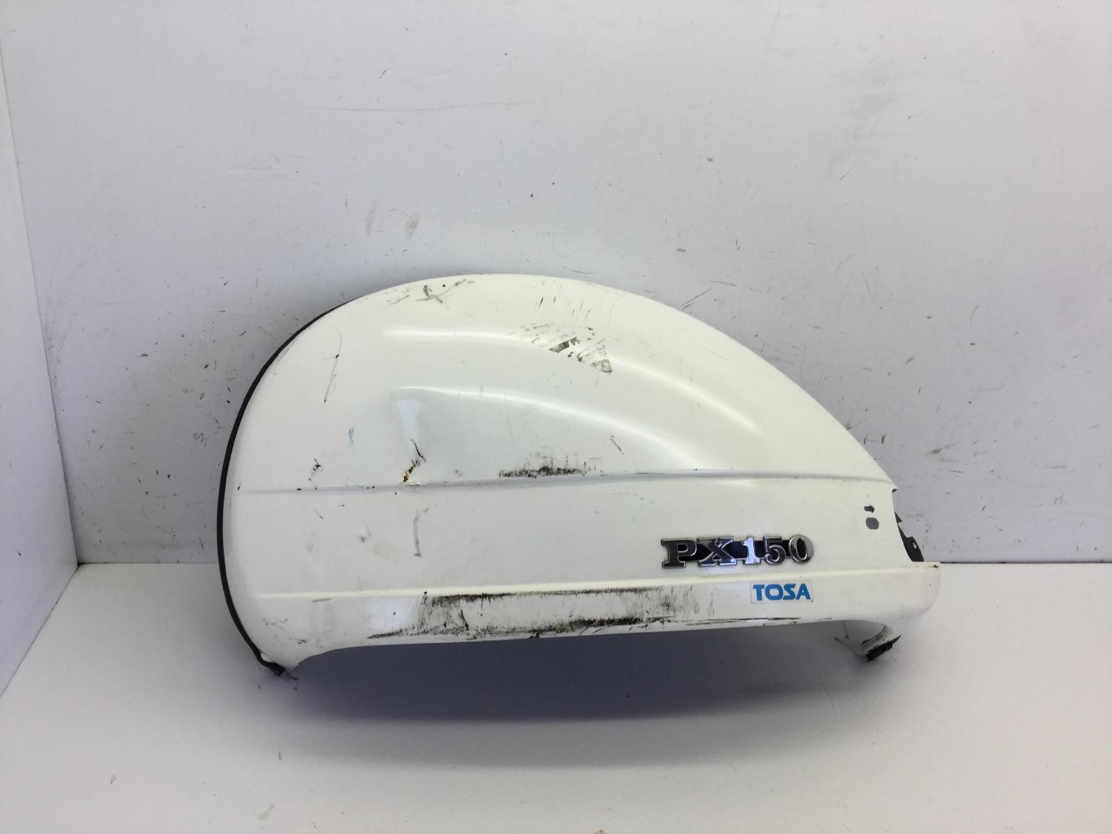 Piaggio vespa px 150 carena fiancata posteriore sinistra - 2 ammaccature 2011 2017 m47200