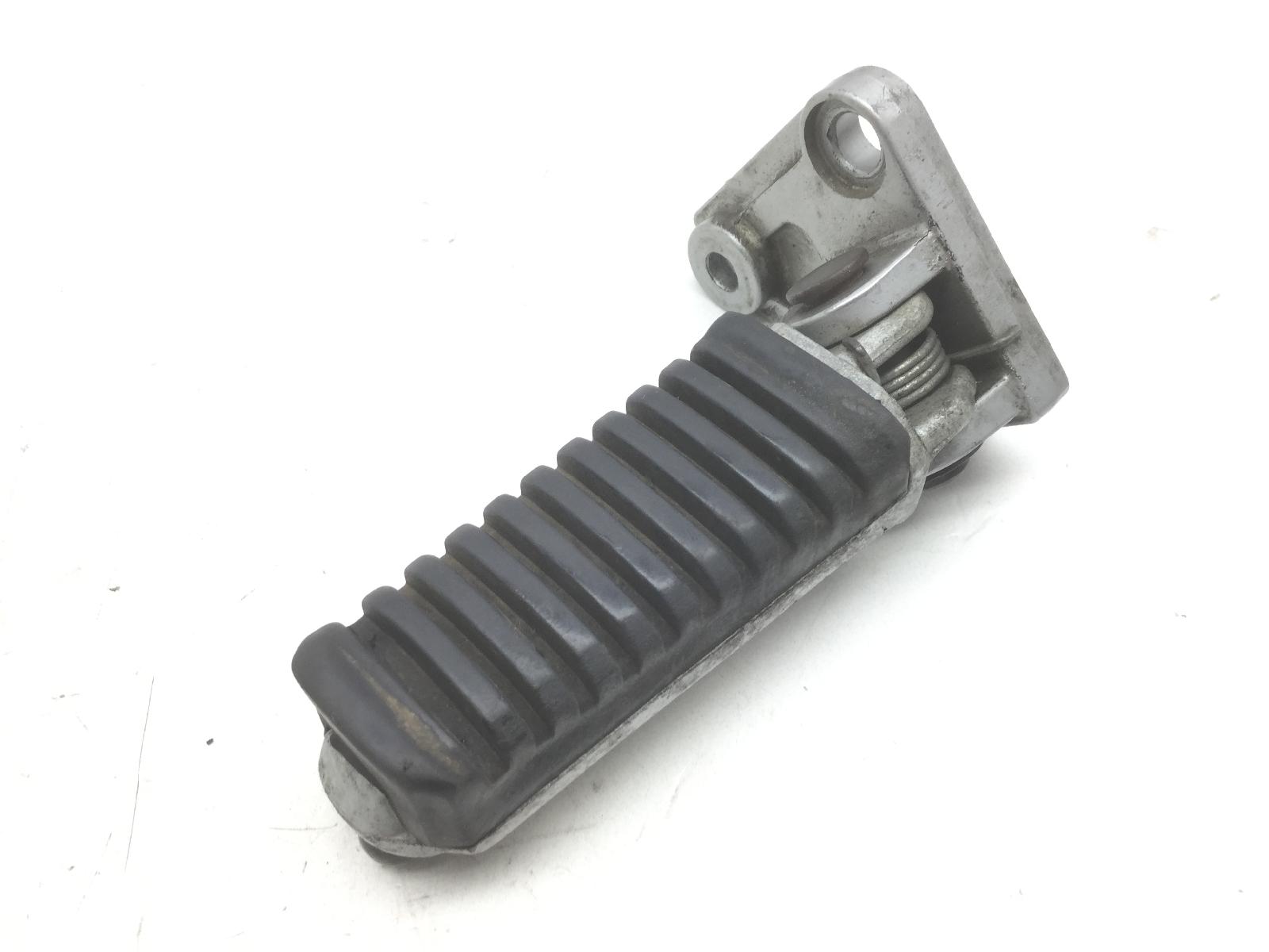 Kawasaki gpz r a3 a4 600 pedana poggiapiedi anteriore sinistra con staffa 1987 1988 zx600a