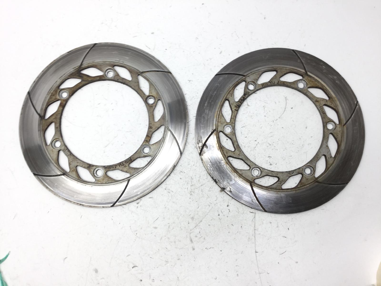 Honda vf 750 coppia dischi freno anteriori 4.80 e 4.72 mm spessore 1983 1983