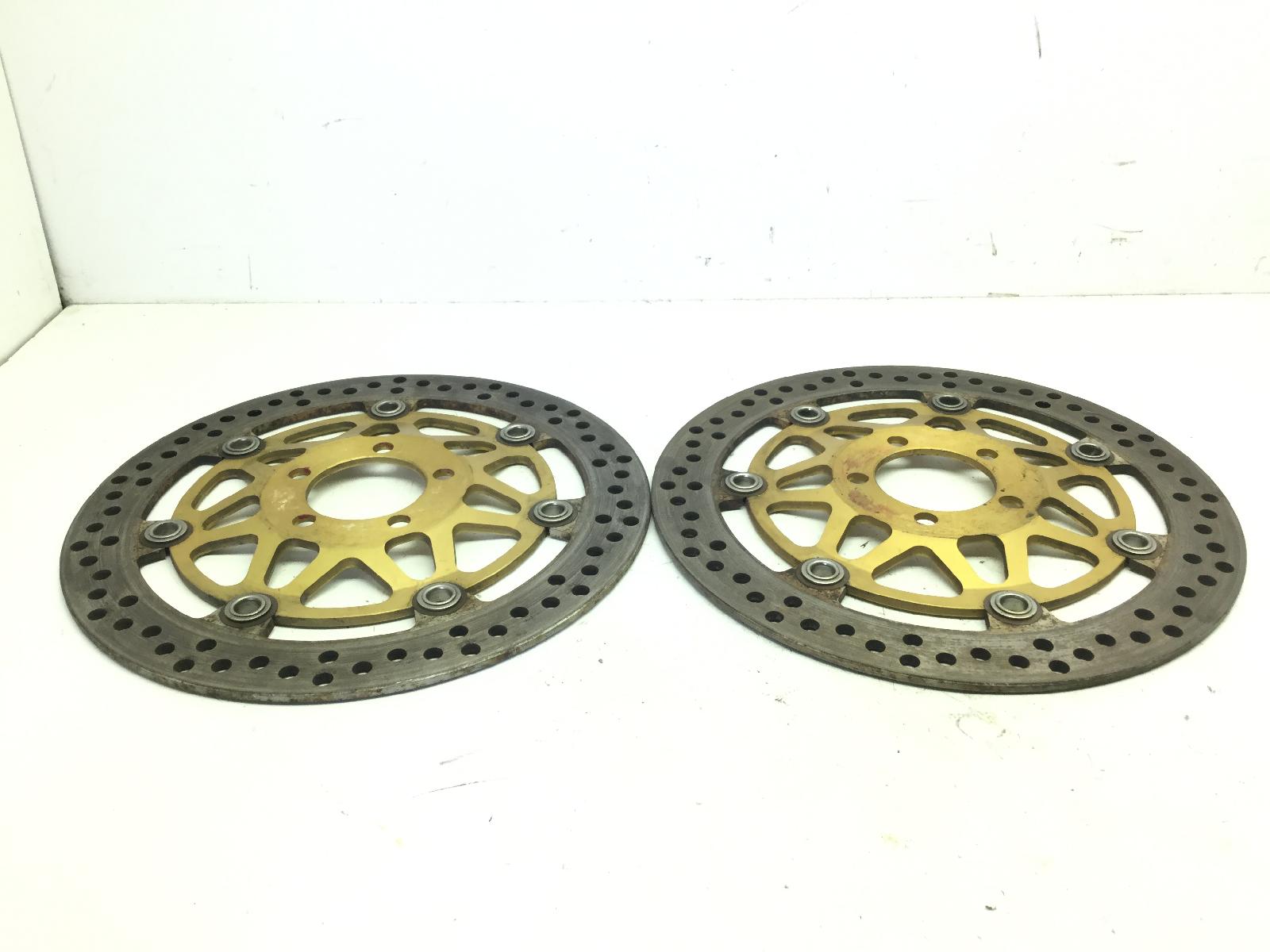Kawasaki ninja zx-6r a1p 636 coppia dischi freno anteriori spessore: 4,8 mm 2002 2002 zx636aaa