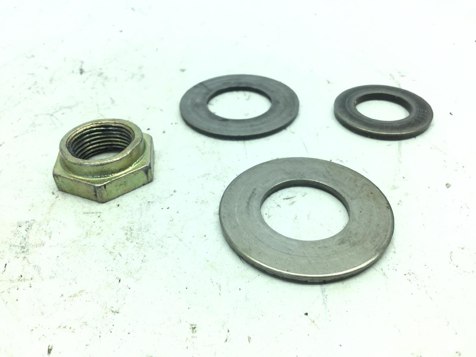 Kawasaki ninja zx-6r a1p 636 dado e rondelle campana frizione 2002 2002 zx636aaa