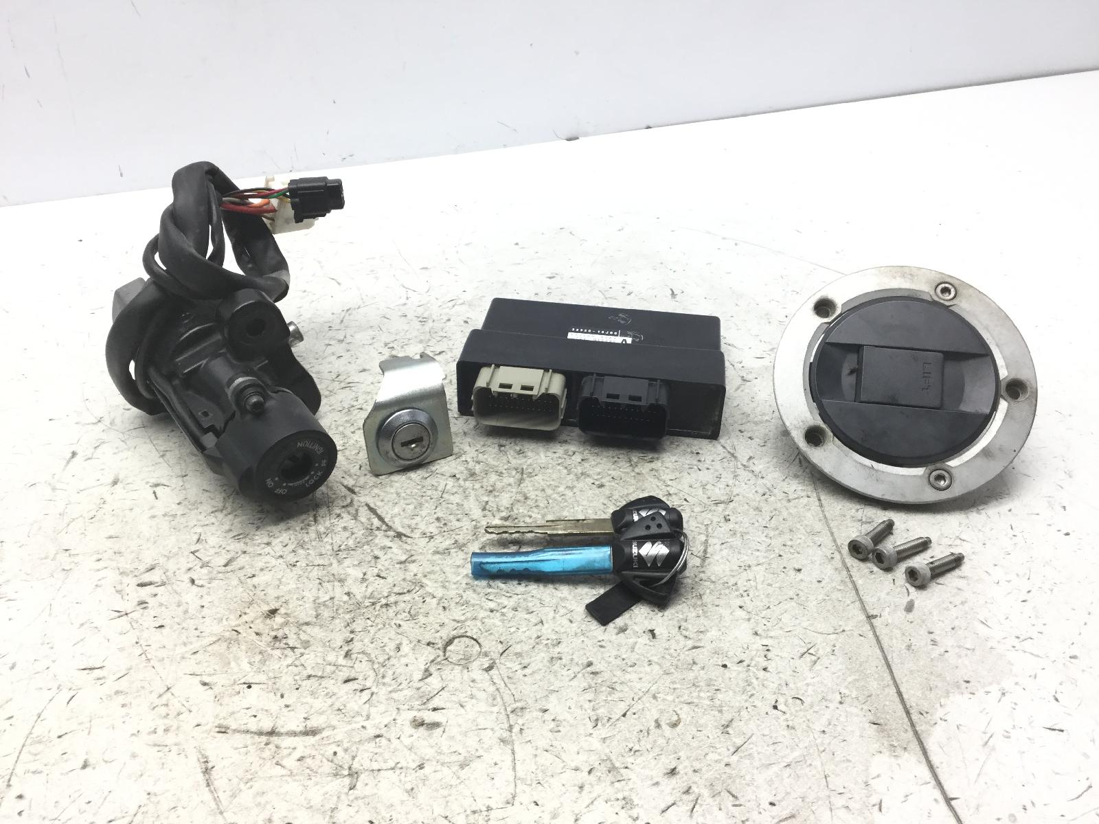 Suzuki gsx-r l1 600 blocchetto accensione chiavi 2011 2011 c3111