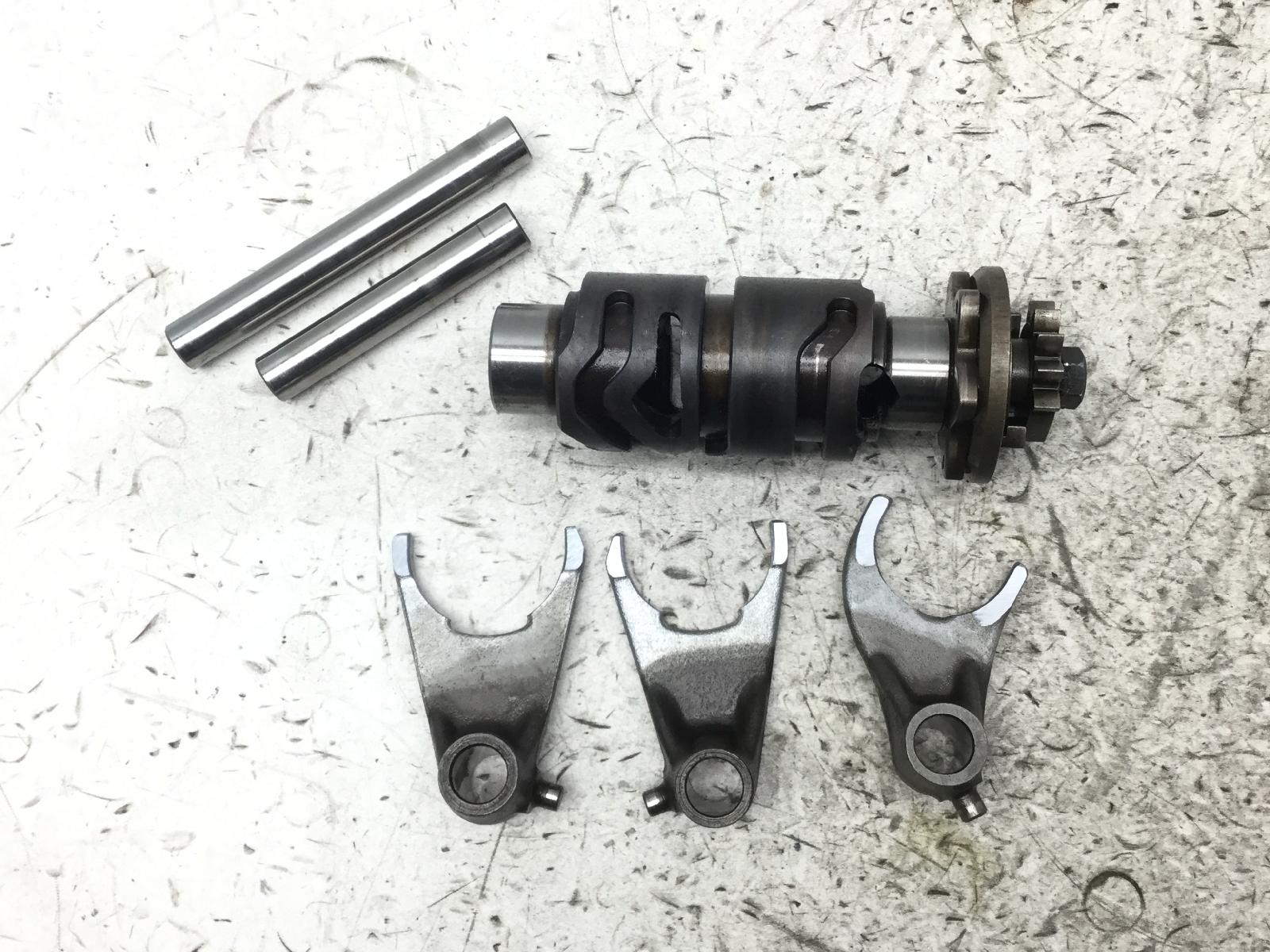 Suzuki dr 350 desmo desmodromico con forchette cambio 1990 1994
