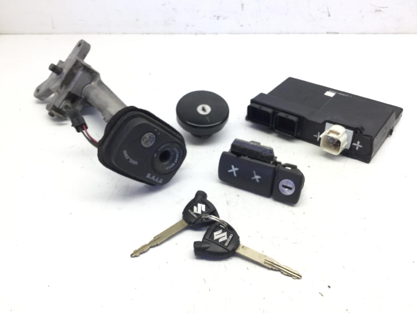 Suzuki burgman abs l0 650 blocchetto accensione centralina e chiavi 2010 2010 bu132