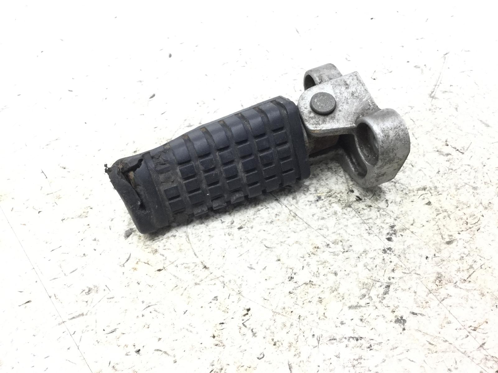 Kawasaki gpz s 500 pedana poggiapiede anteriore sinistra con supporto 1987 1989 ex500a