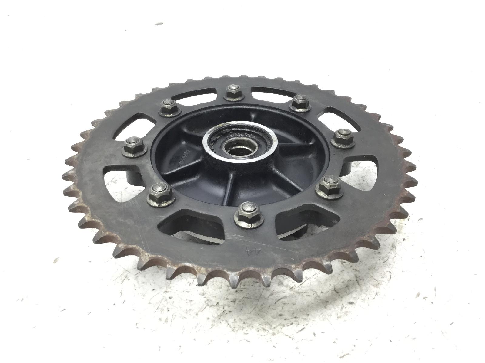 Kawasaki kle 500 mozzo parastrappi ruota posteriore - corona non garantita 1991 1994 le500a