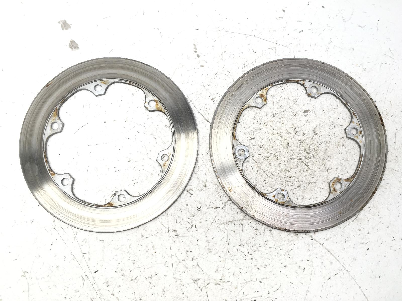 Honda vf f 500 coppia dischi freno anteriore 4.80 mm spessore 1986 1986 wf-2100740