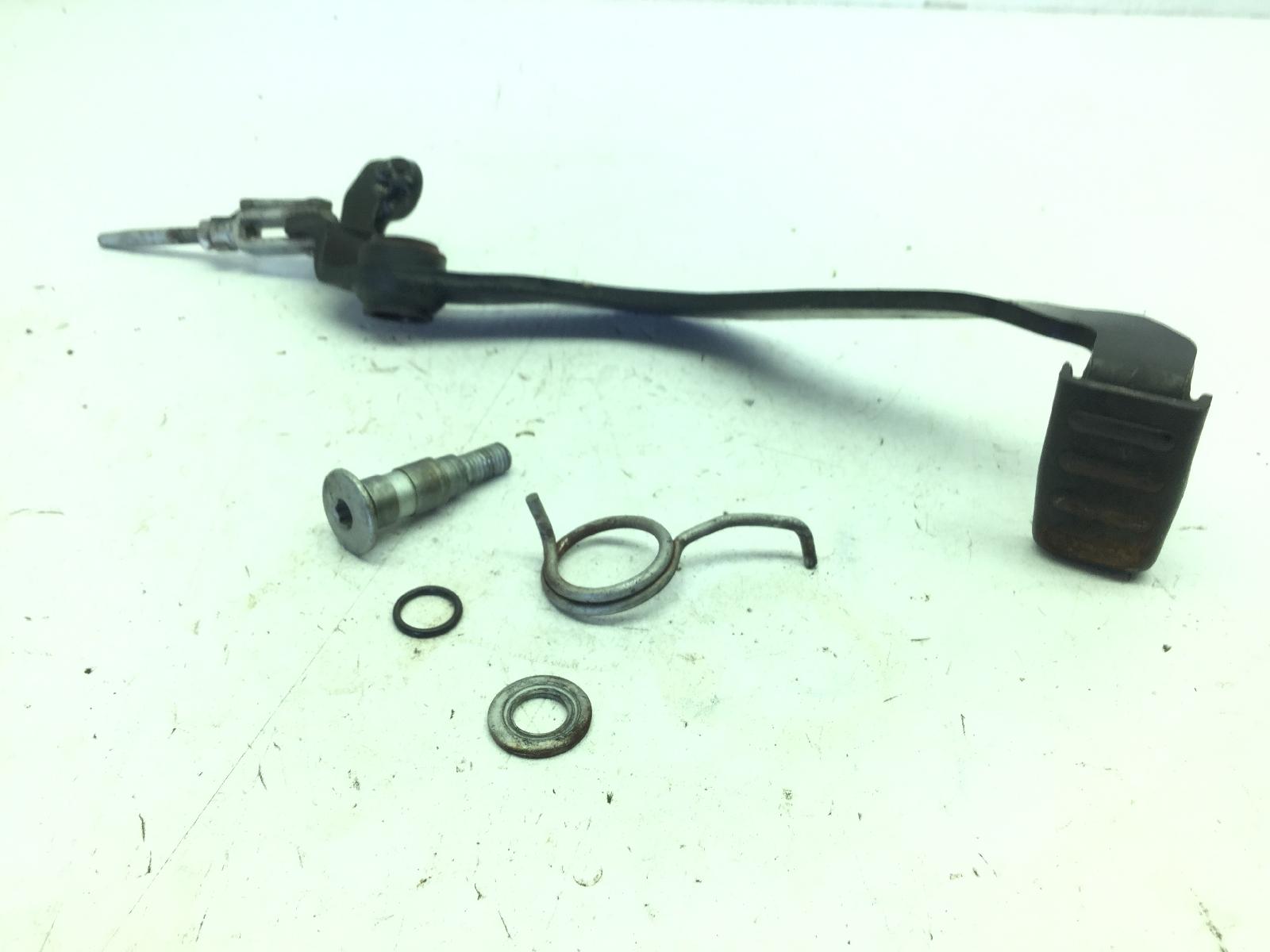 Aprilia pegaso strada 660 pedale freno posteriore piegato e accessori 2005 2009 vdb