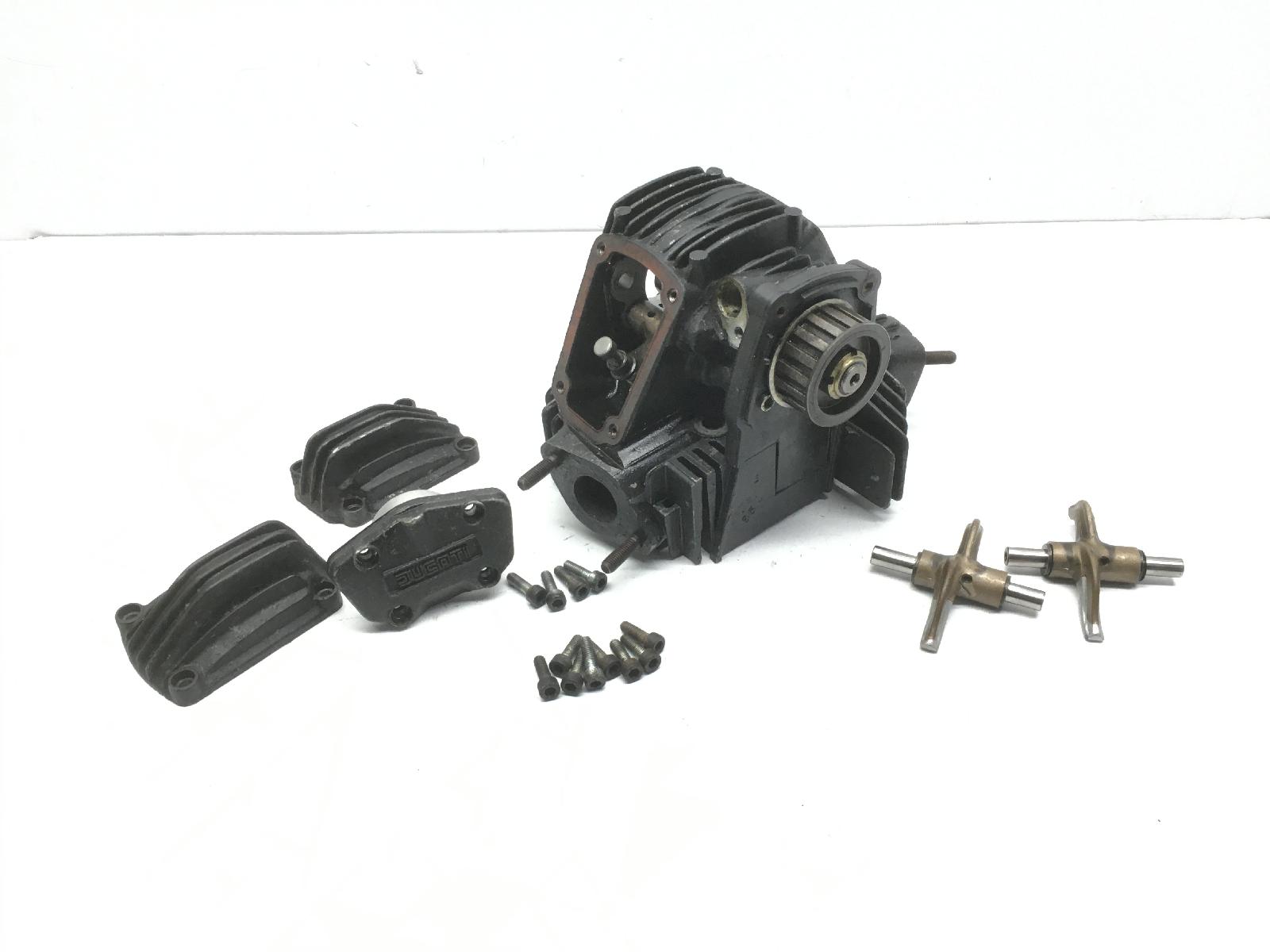 Ducati pantah 350 testa testata head anteriore orizzontale completa 1983 1983