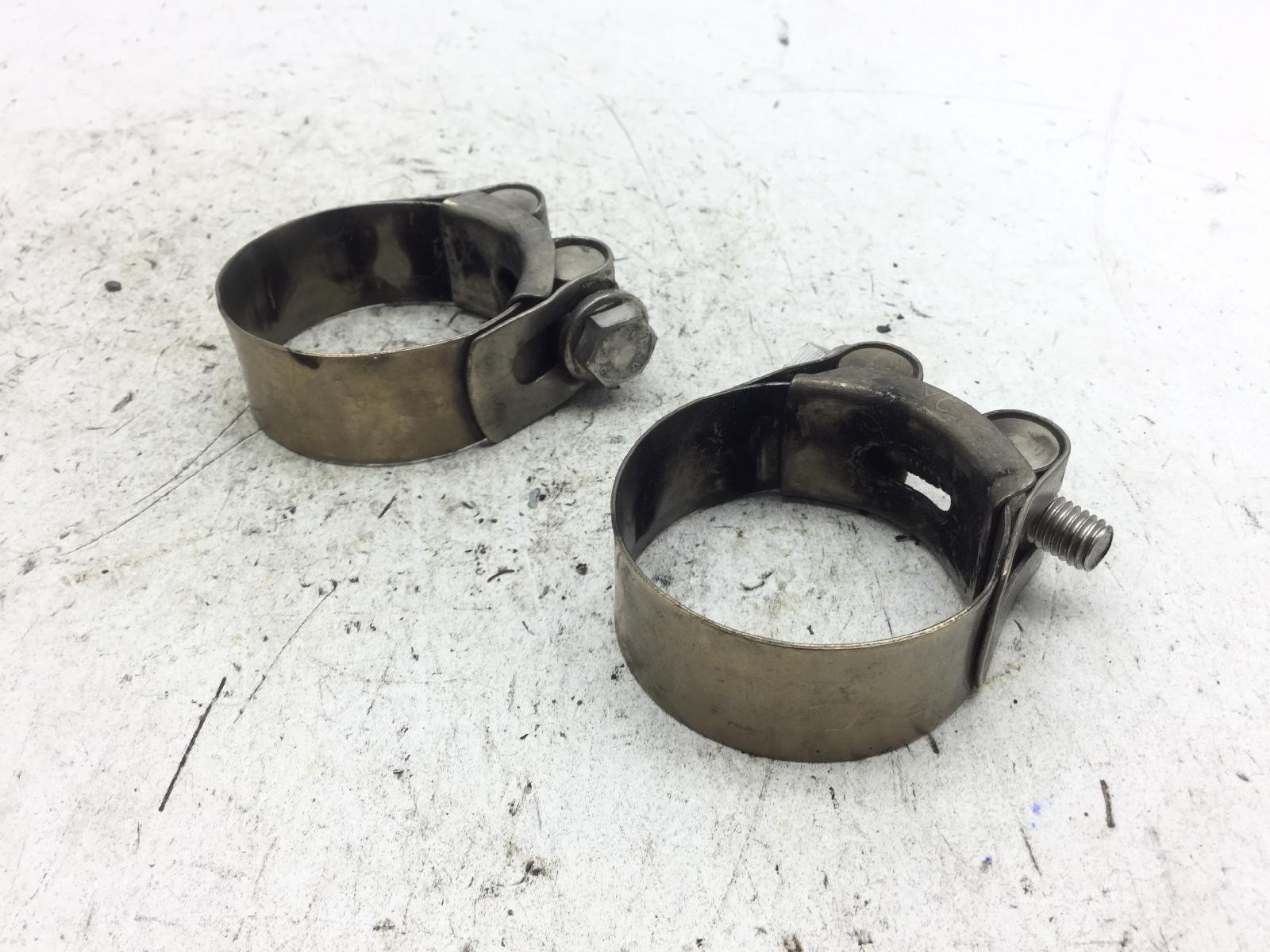 Moto guzzi v7 stone e5 abs 850 coppia fasce stringitubo scarico marmitta 2021 2023 kza00