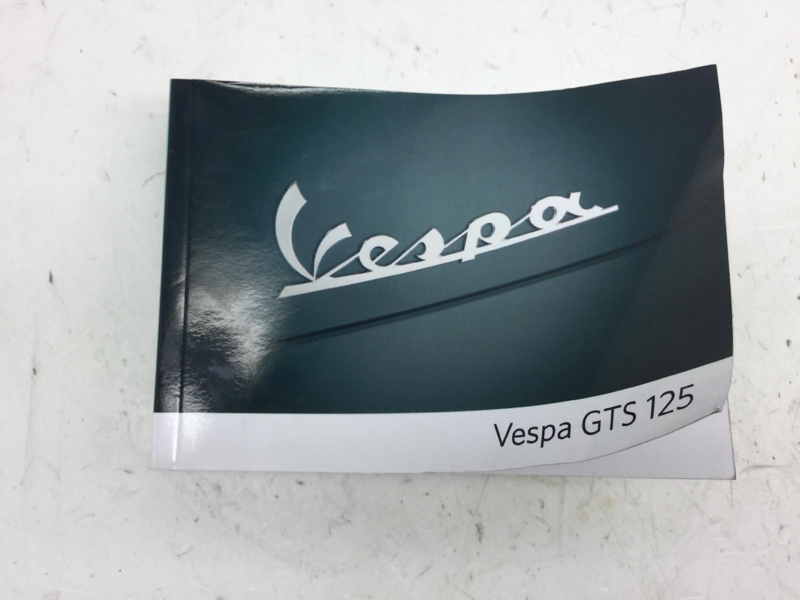 Piaggio vespa gts e4 abs 125 libro uso e manutenzione 2021 2021 md3200