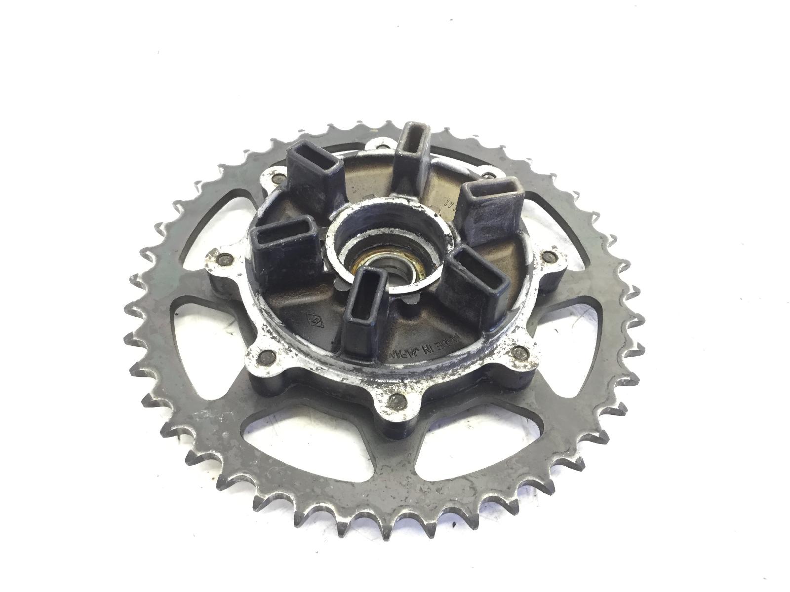 Kawasaki kle 500 mozzo parastrappi ruota posteriore - corona non garantita 1995 1999 le500a