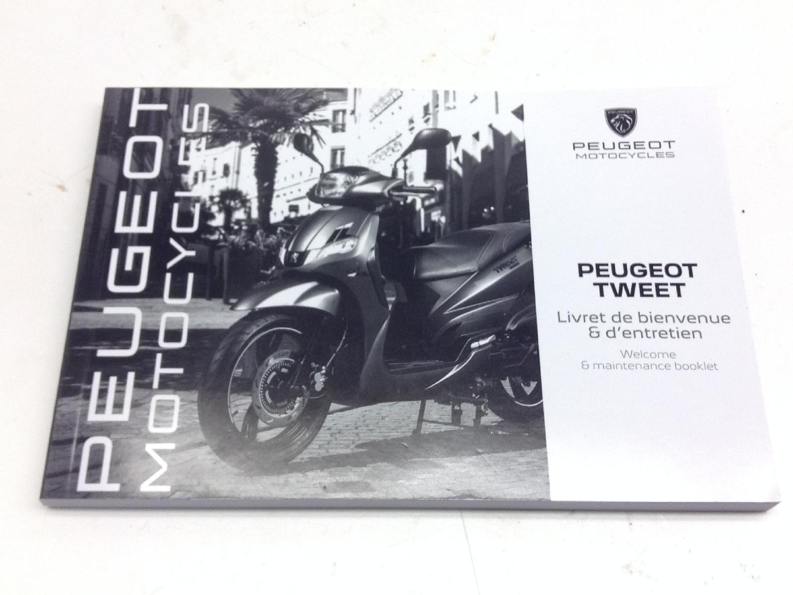 Peugeot tweet 50 manuale uso e manutenzione 2022 2023 vgalw1aka