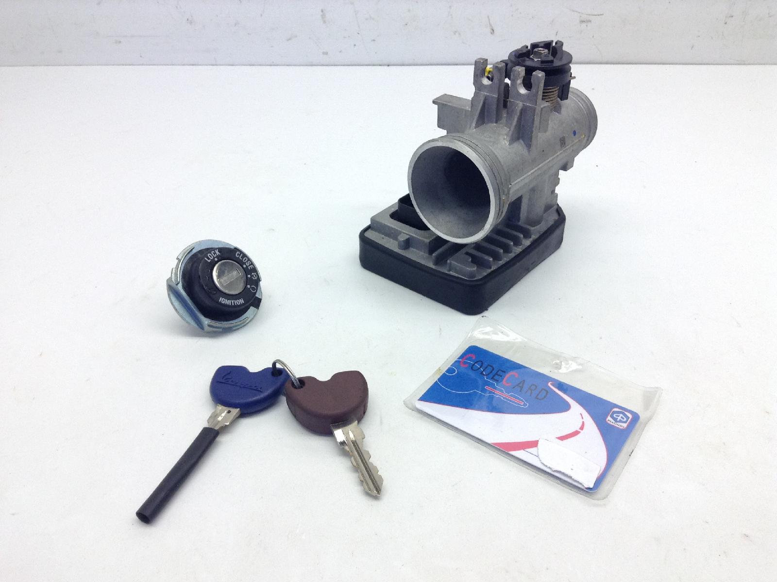 Piaggio vespa primavera 4t 3v ie abs e5 km0 125 blocchetto accensione 2020 2023 md1100