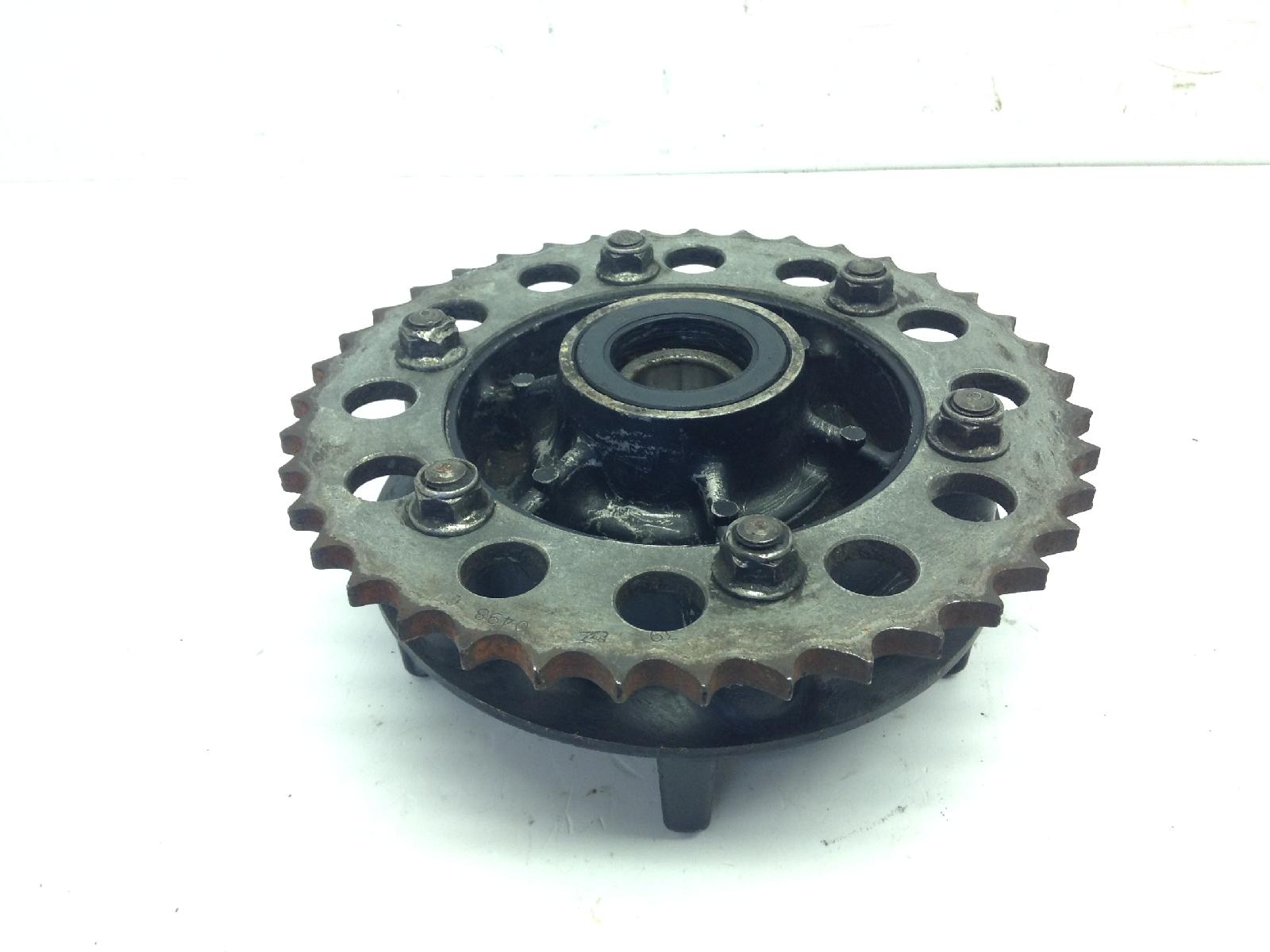 Kawasaki zr-7 750 mozzo parastrappi ruota posteriore e corona z 39 2003 2003 zr750ffa