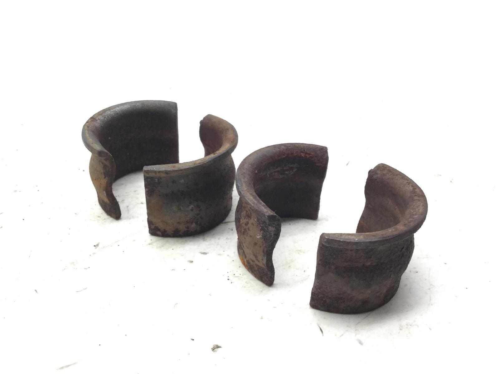 Moto guzzi nevada 350 coppia flange collettore scarico marmitta 1993 1997 lg