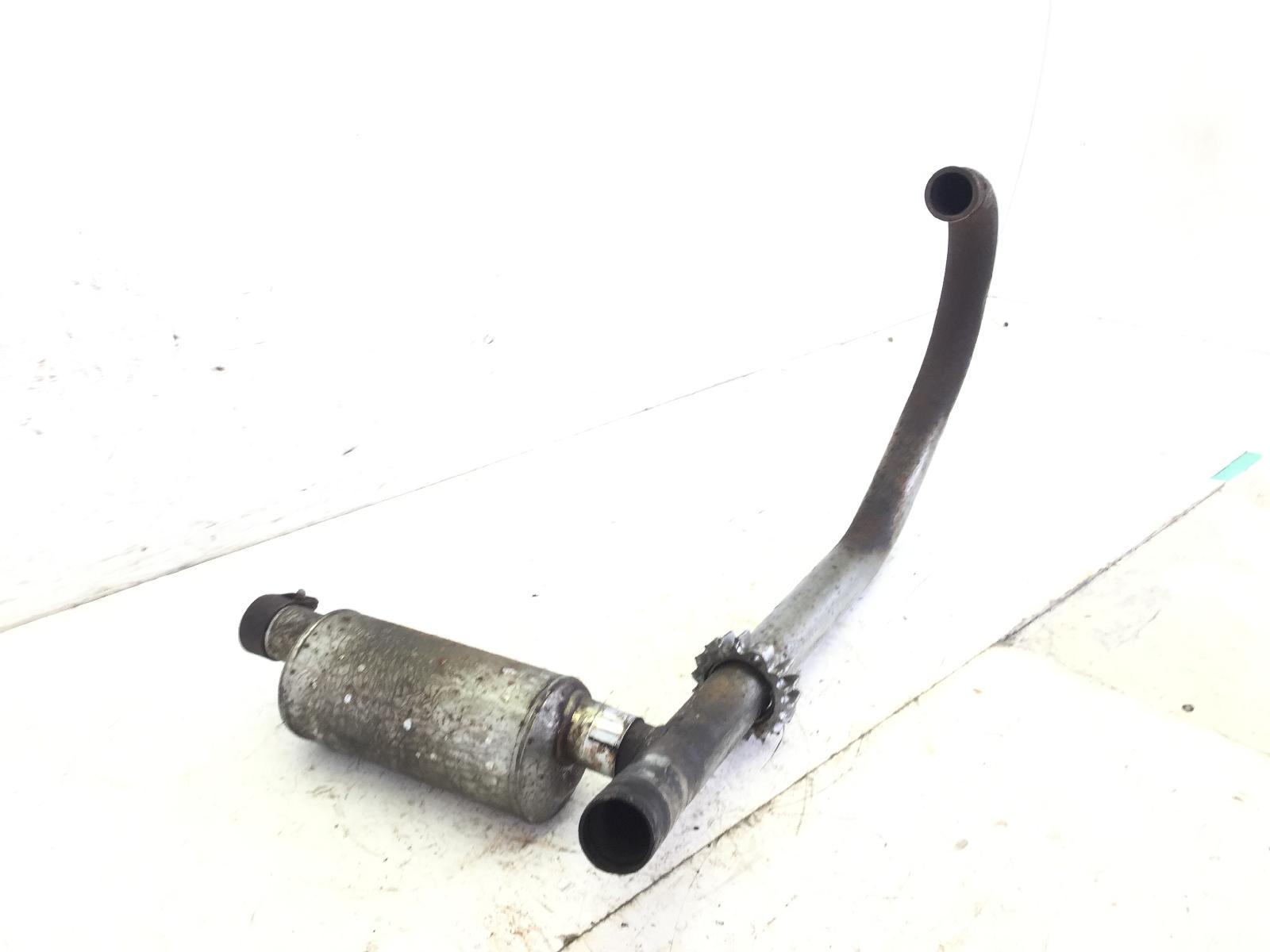 Moto guzzi nevada club 750 collettore destro scarico marmitta e connettore 1998 2001 lf