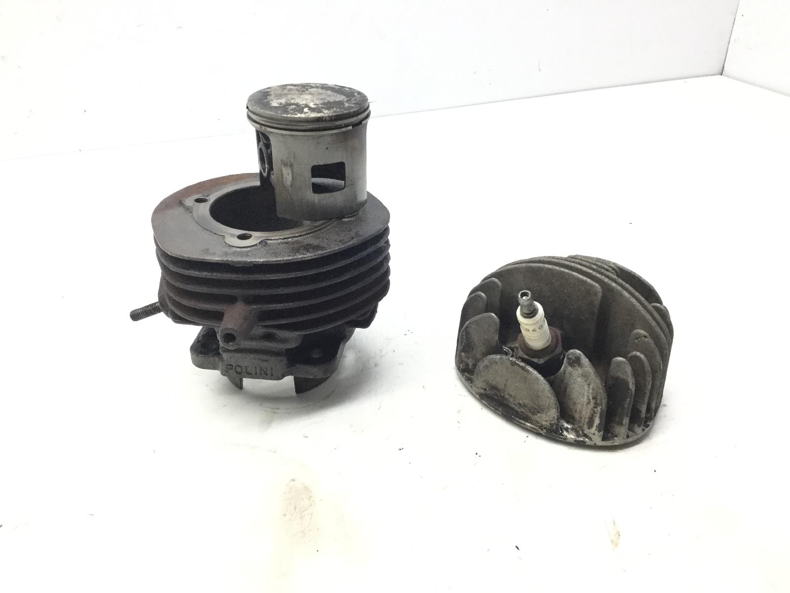 Piaggio vespa n 50 cilindro pistone e testa cilindrata 102 - marca: polini 1989 1990 v5x5t