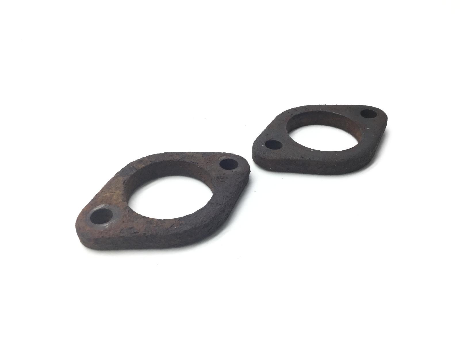 Honda xls 250 coppia flange collettori scarico marmitta 1980 1980 l250s