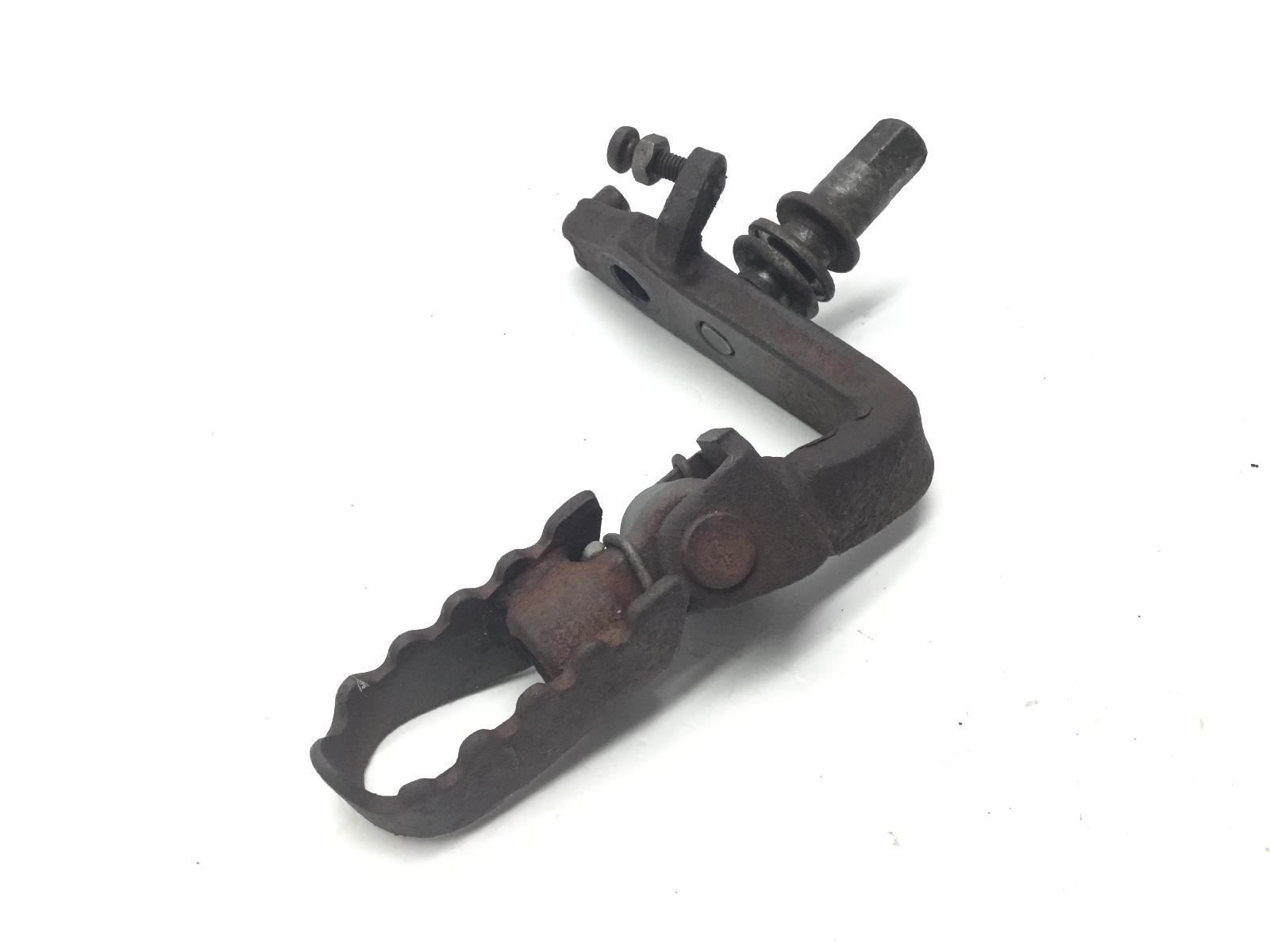 Honda xls 250 pedana poggiapiede anteriore destra e supporto 1980 1980 l250s