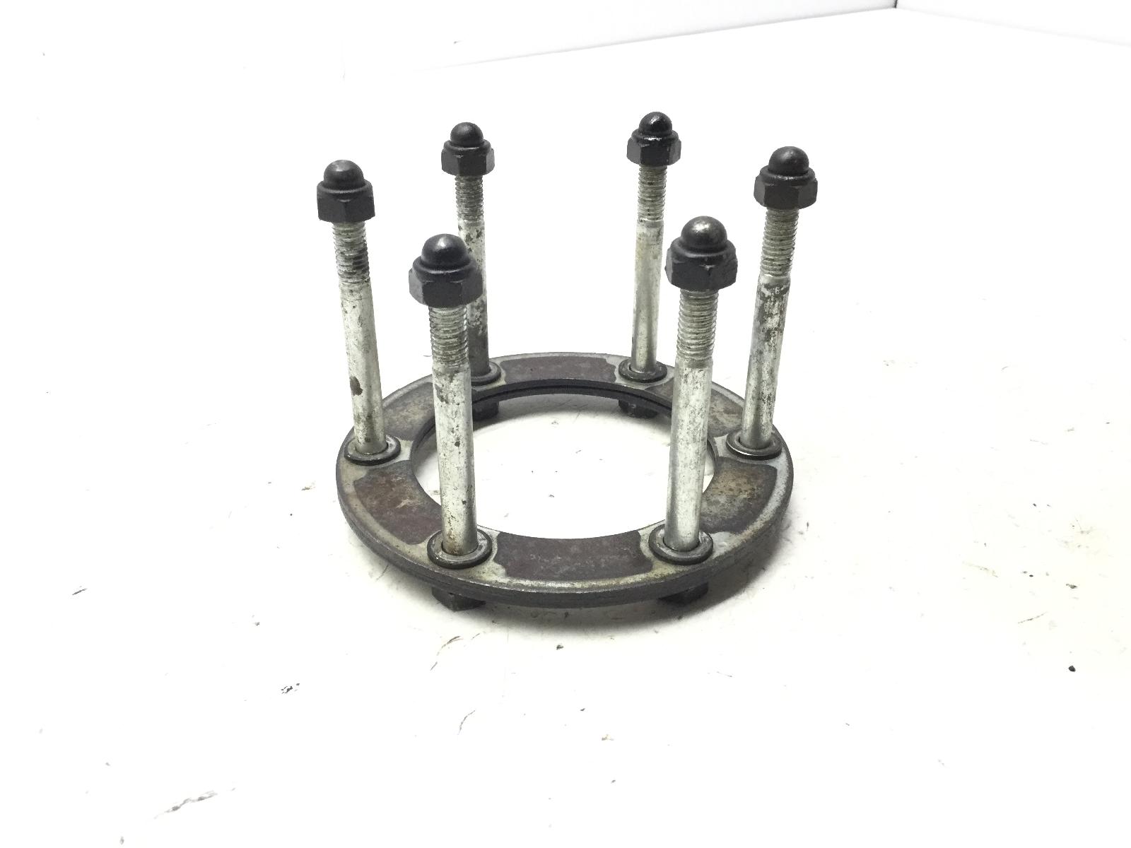Moto guzzi v35 iii 350 flange supporto dischi freno anteriori 1985 1987 py