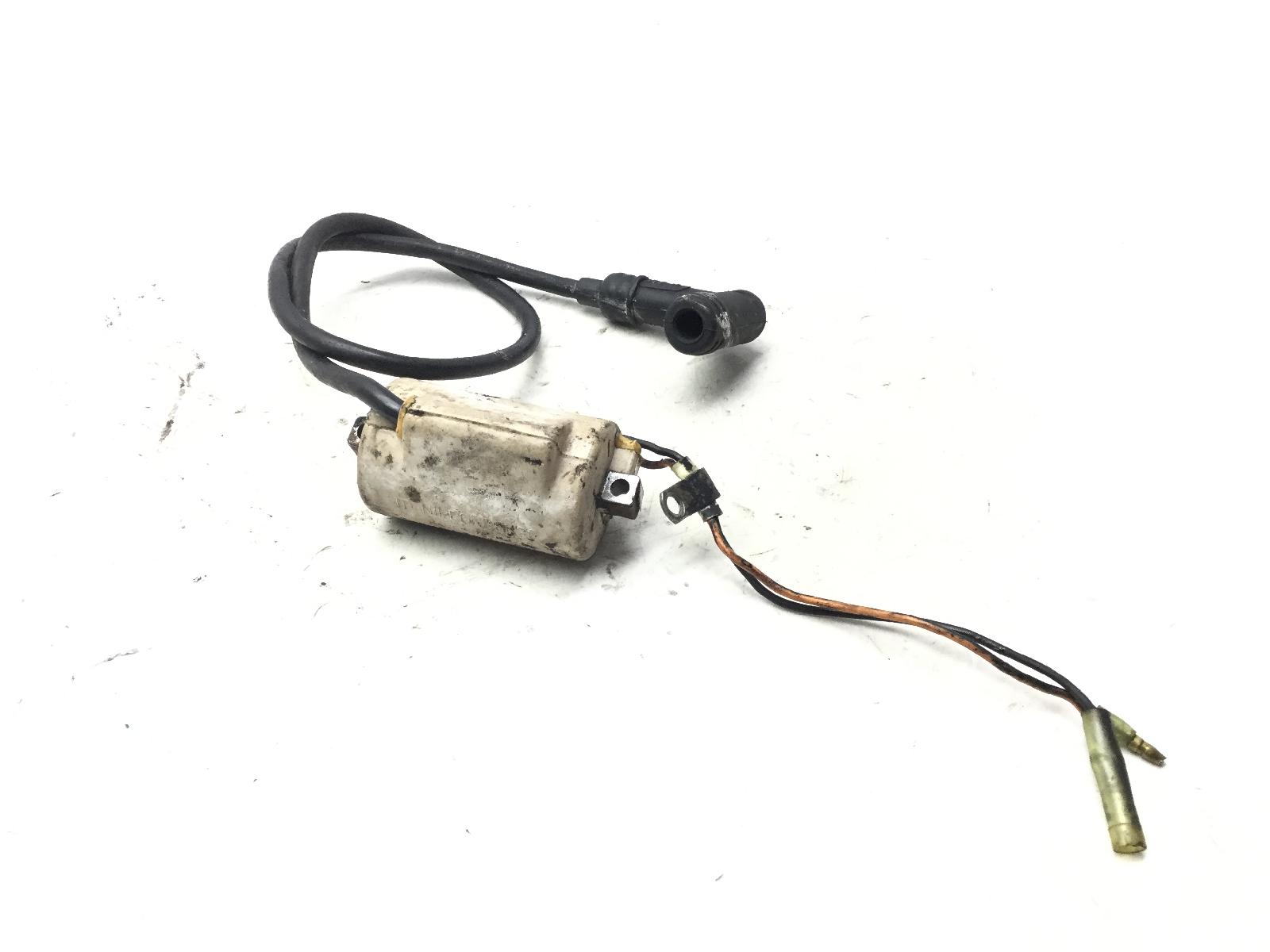 Moto guzzi v35 iii 350 bobina accensione completa cavo e pipetta 1985 1987 py