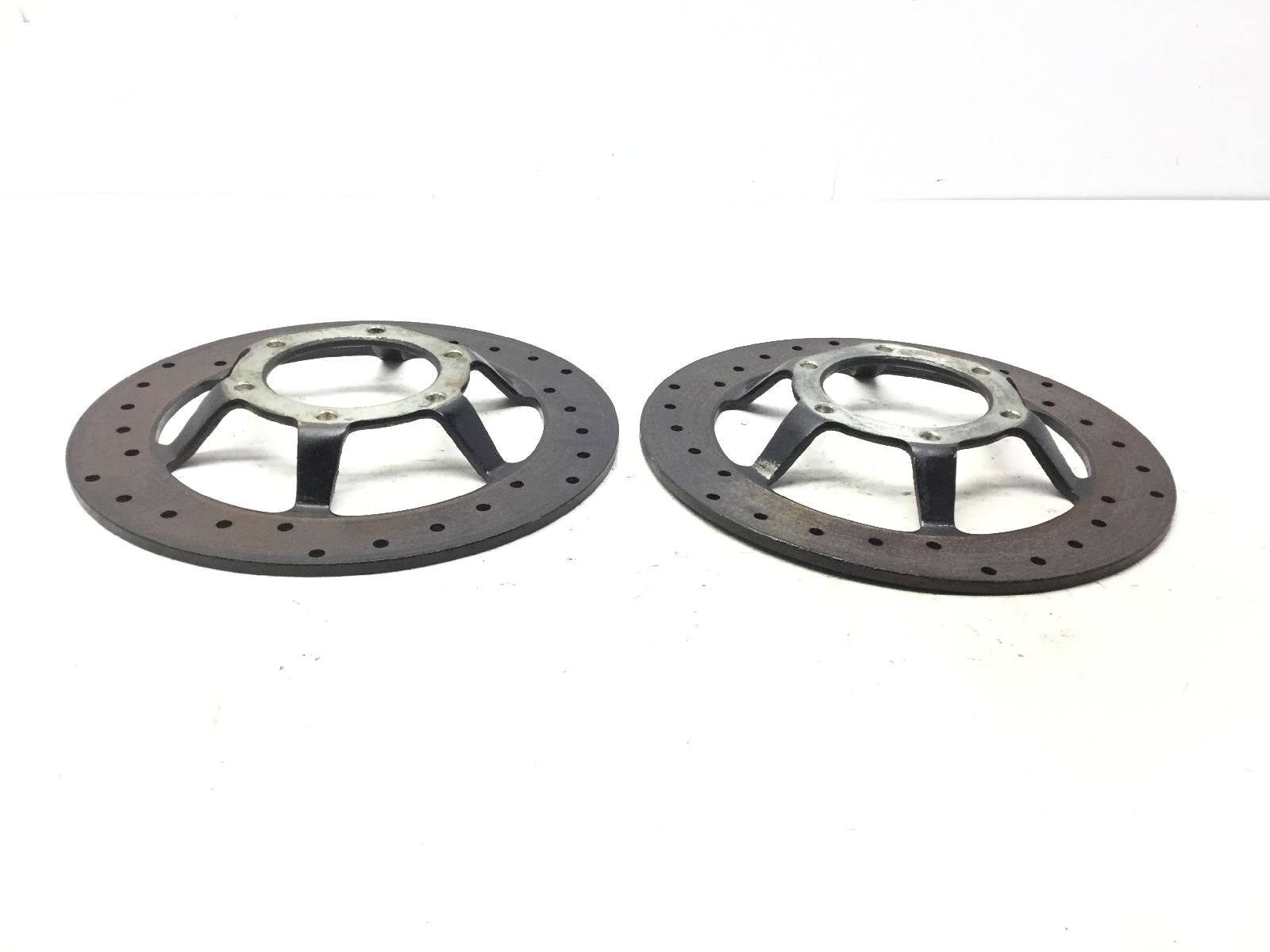 Moto guzzi v35 iii 350 coppia dischi freno anteriori - spessori: 5,5 mm 1985 1987 py