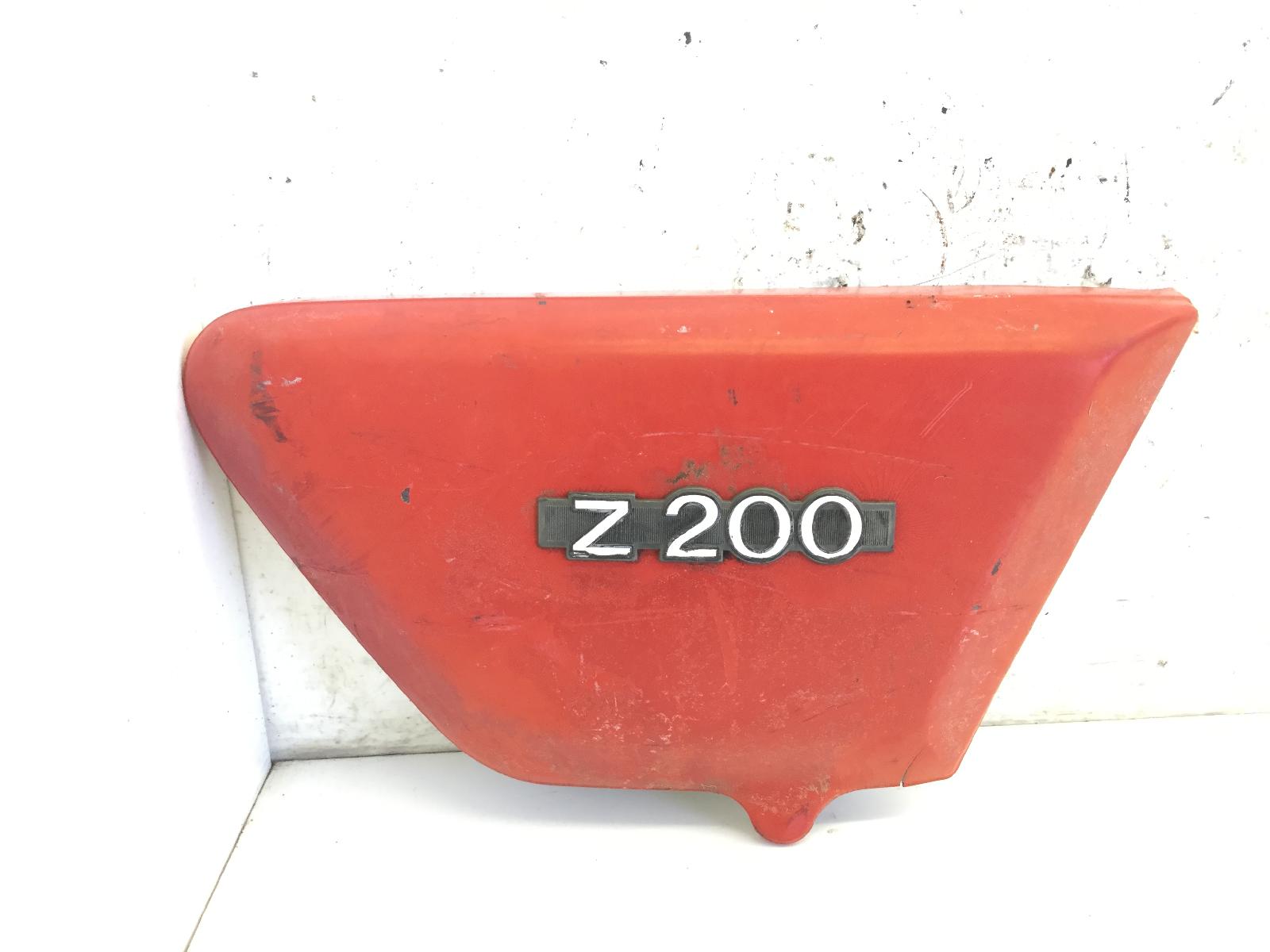 Kawasaki z 200 fianchetto laterale destro - crepa 1977 1979 kz200a