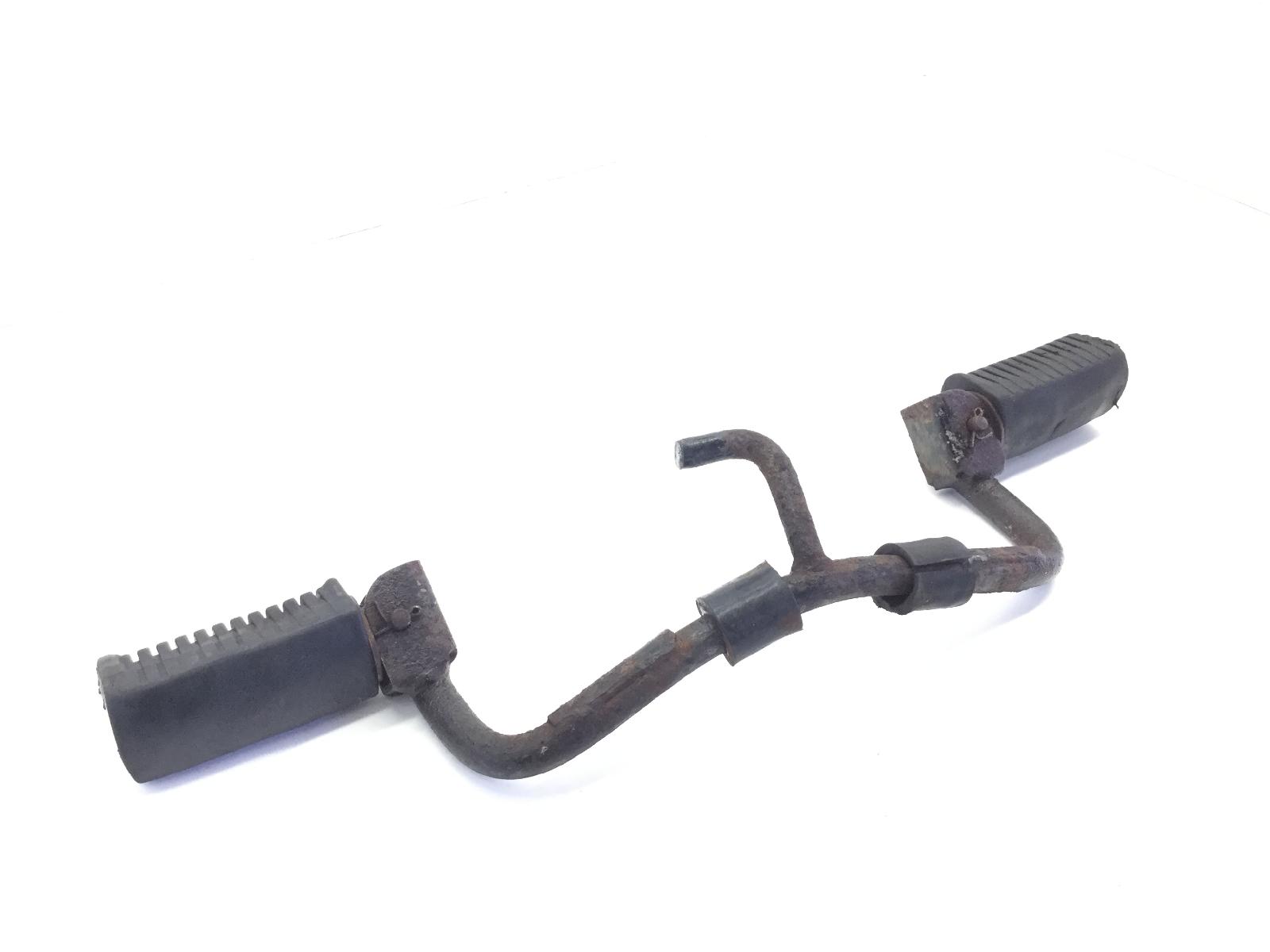 Kawasaki z 200 pedane poggiapiedi anteriori e staffa supporto 1977 1979 kz200a