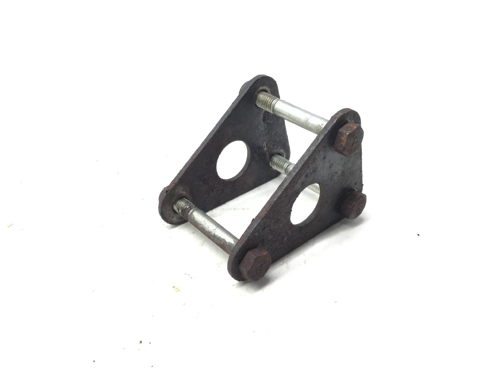 Kawasaki z 200 coppia staffe supporto motore 1977 1979 kz200a