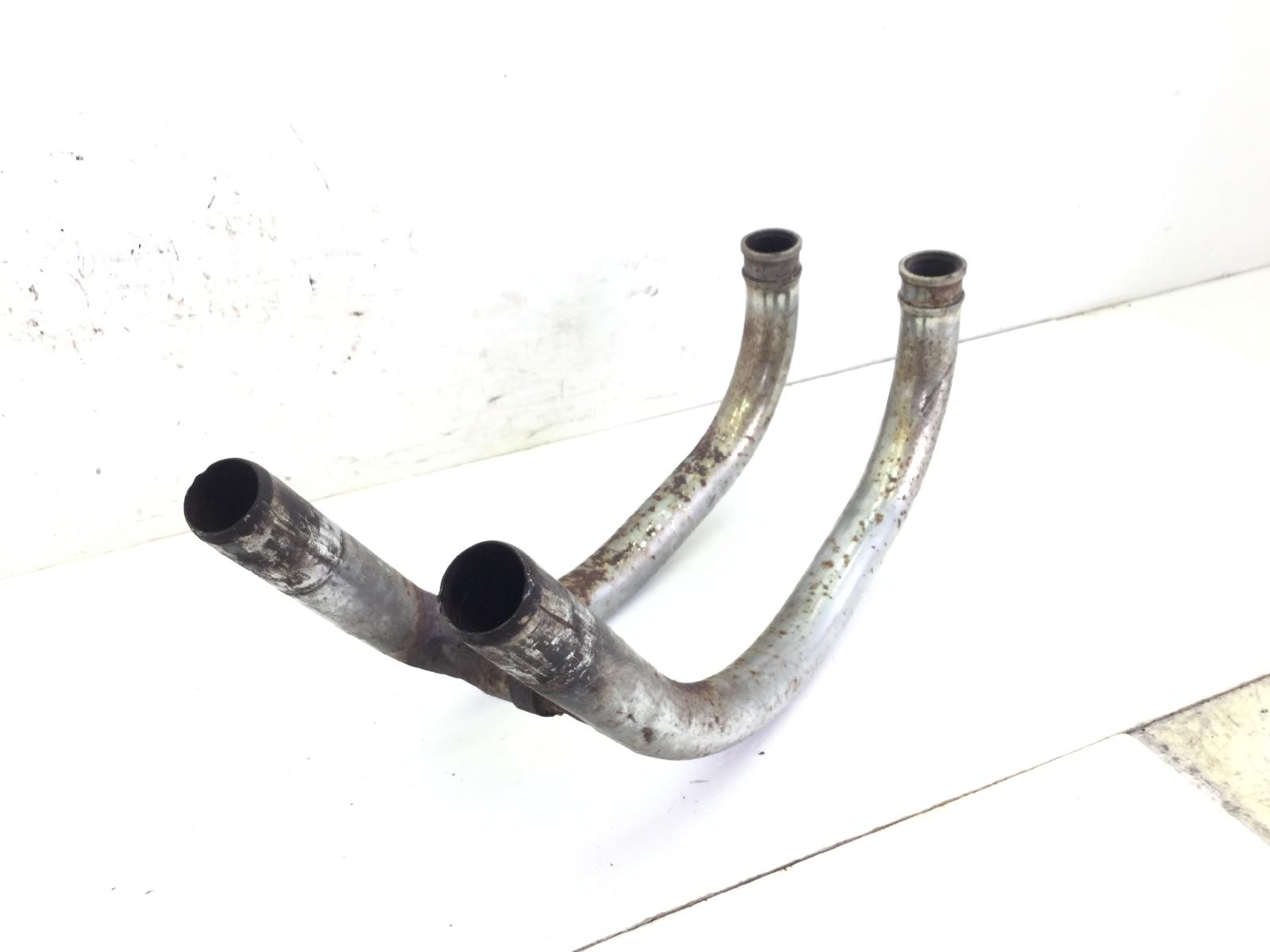 Suzuki gs 1100 gk 1100 coppia collettori scarico marmitta - ammaccature 1982 1986 gu71d