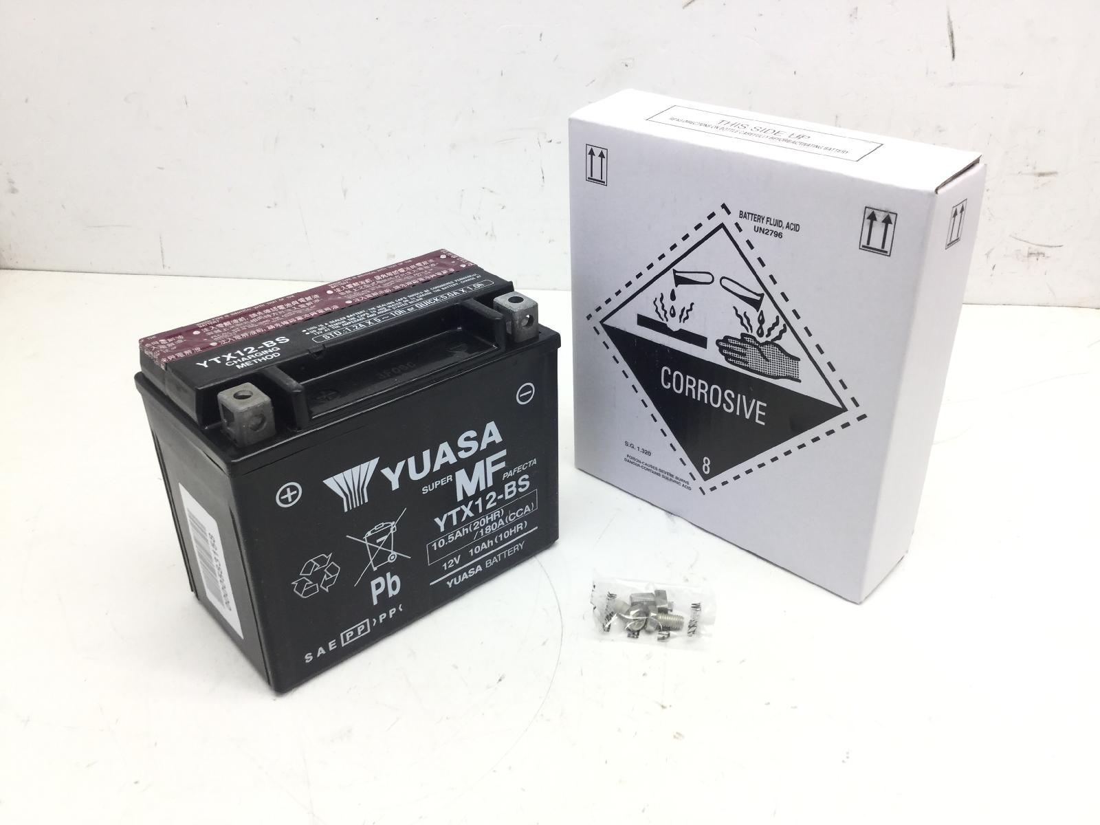 Piaggio vespa gts super abs km 0 300 batteria yuasa ytx12-bs 2022 2024 md3103