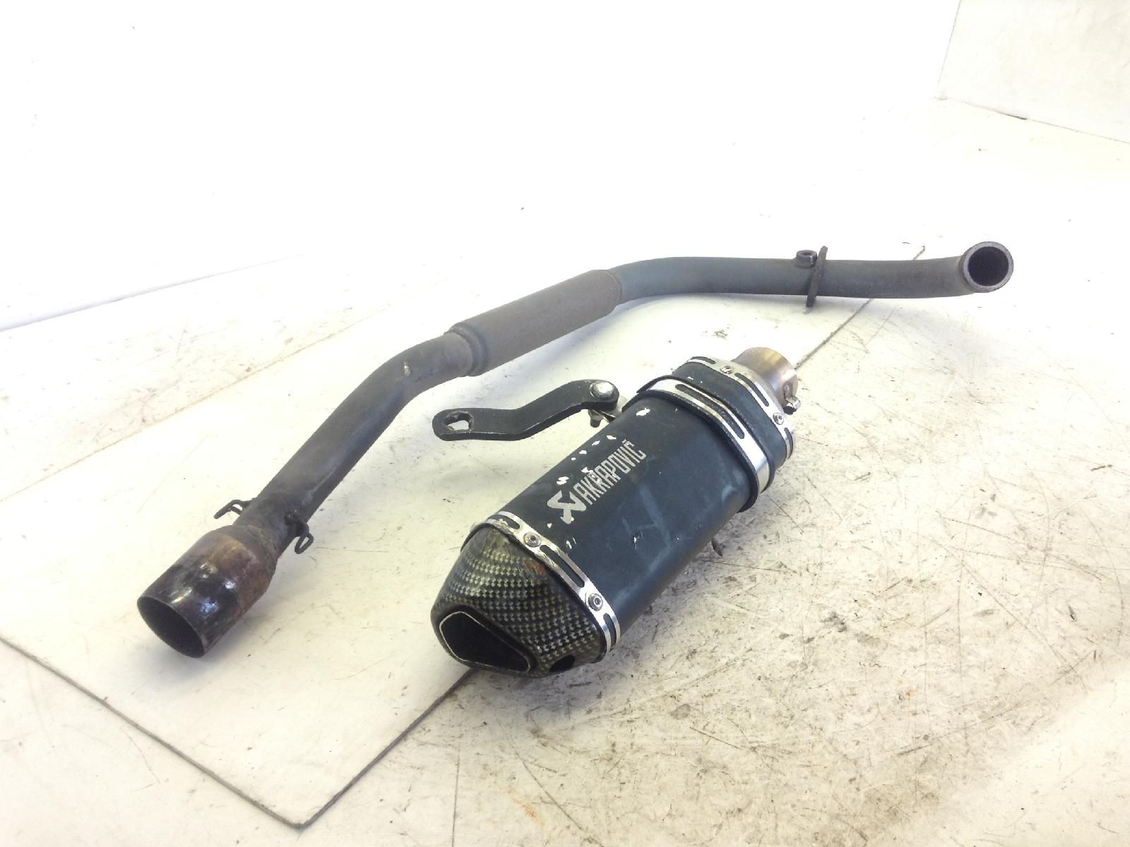 Ksr moto grs 125 scarico marmitta - terminale akrapovic 2017 2020 va4u1400