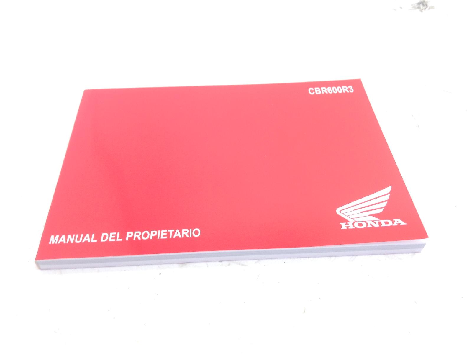 Honda cbr rr abs km0 600 manuale uso e manutenzione - lingua spagnola 2024 2026 pc69a4rk