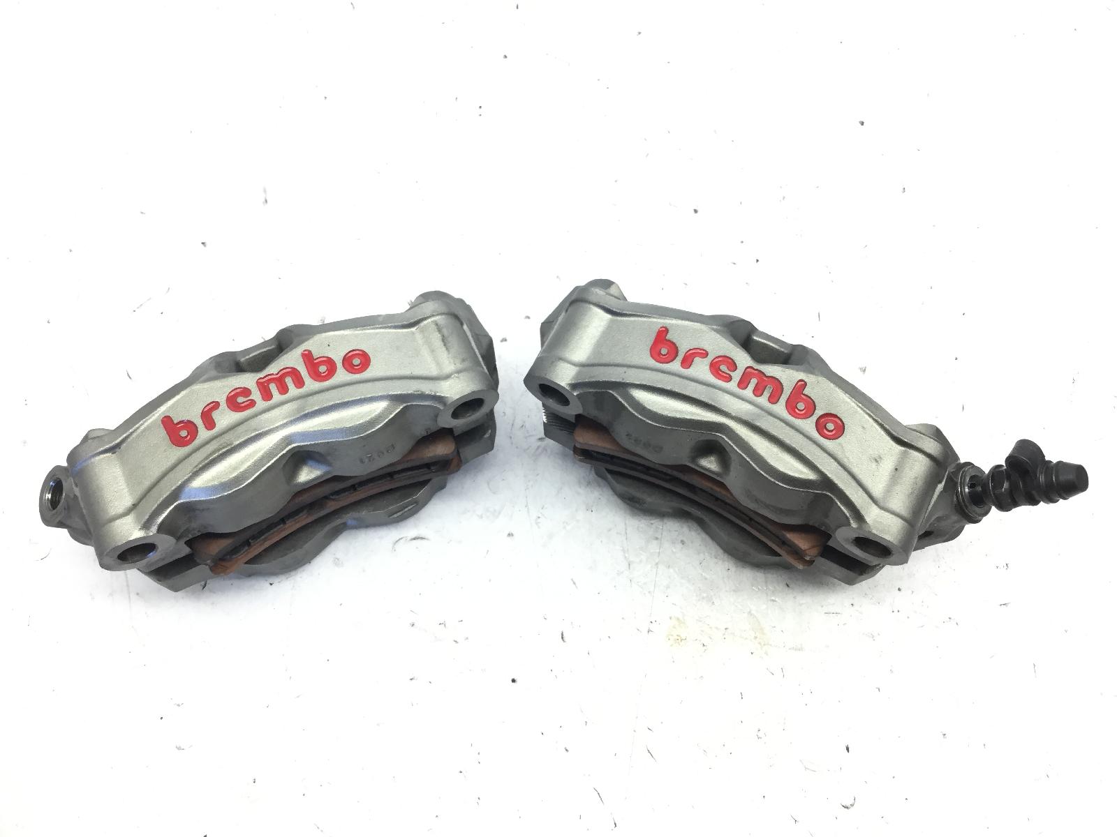 Triumph scrambler xe 1200 coppia pinze freno anteriori - interasse: 100 mm 2021 2023 smtdads0hyscb