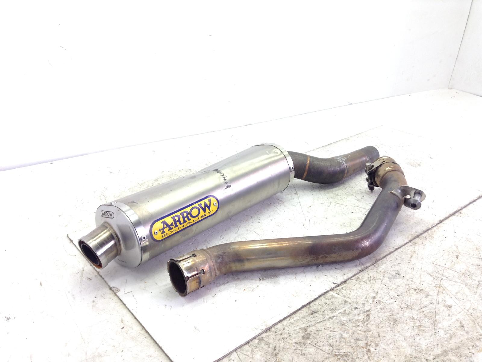 Triumph daytona 675 r 675 terminale e collettore marmitta - marca: arrow 2009 2012 smttmd1066a